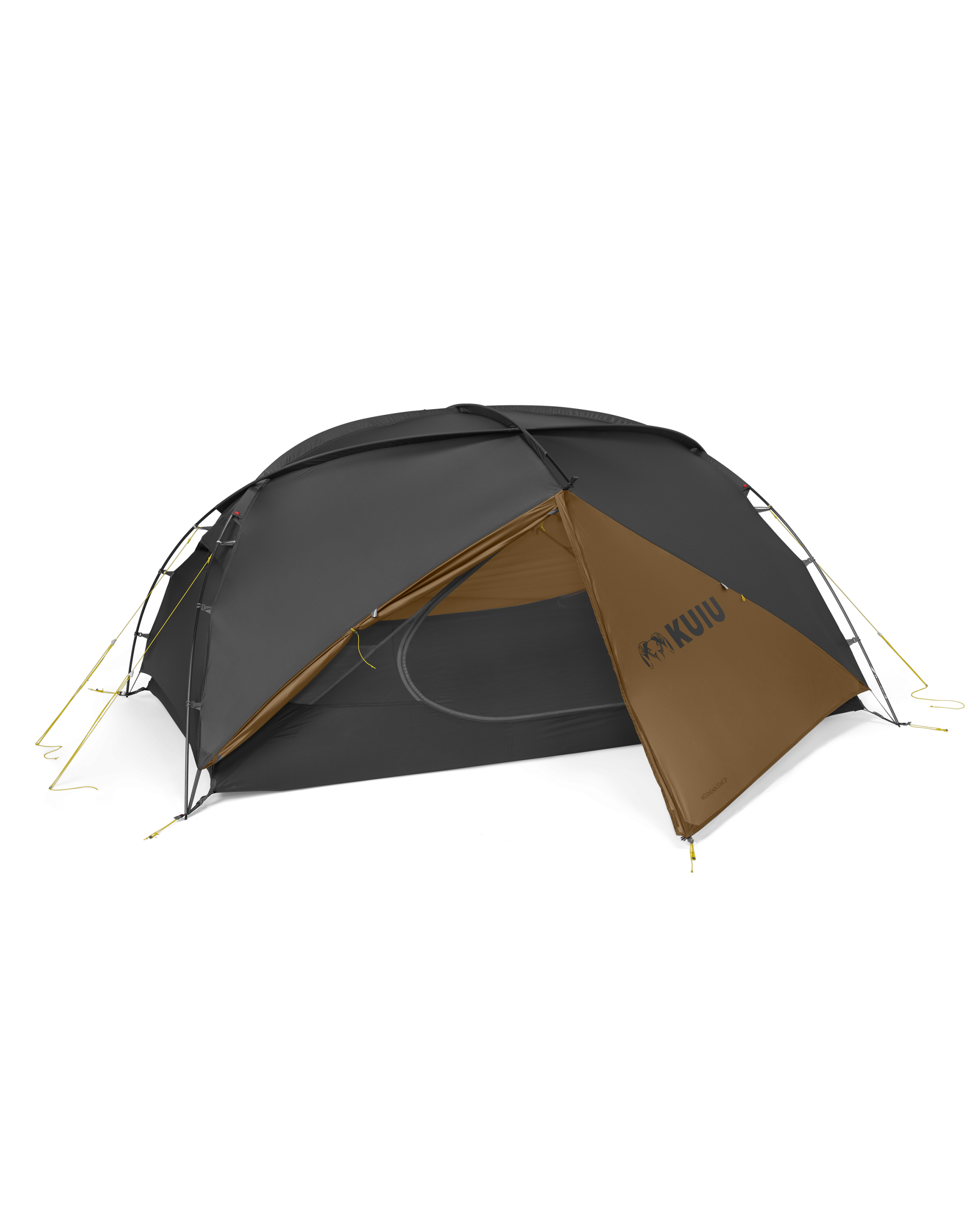 Mountain Star 2 Person Tent Set | Gunmetal-Camel - Image 2