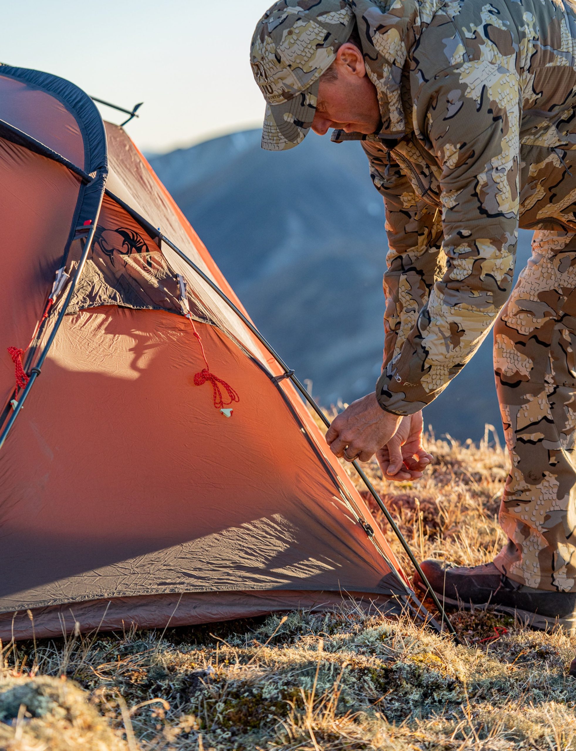 Mountain Star 2 Person Tent Set | Gunmetal-Orange - Image 19