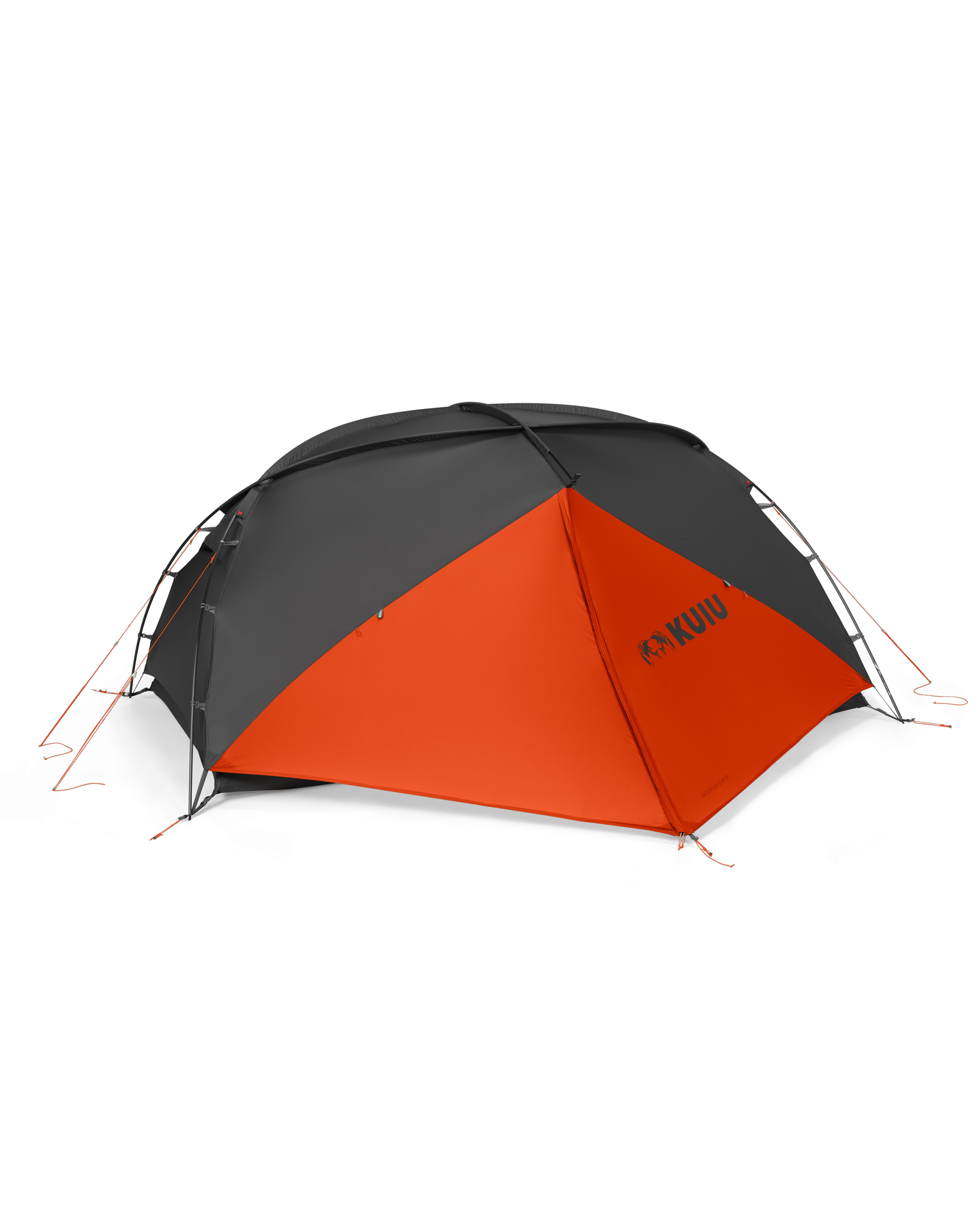 Mountain Star 2 Person Tent Set | Gunmetal-Orange - Image 5