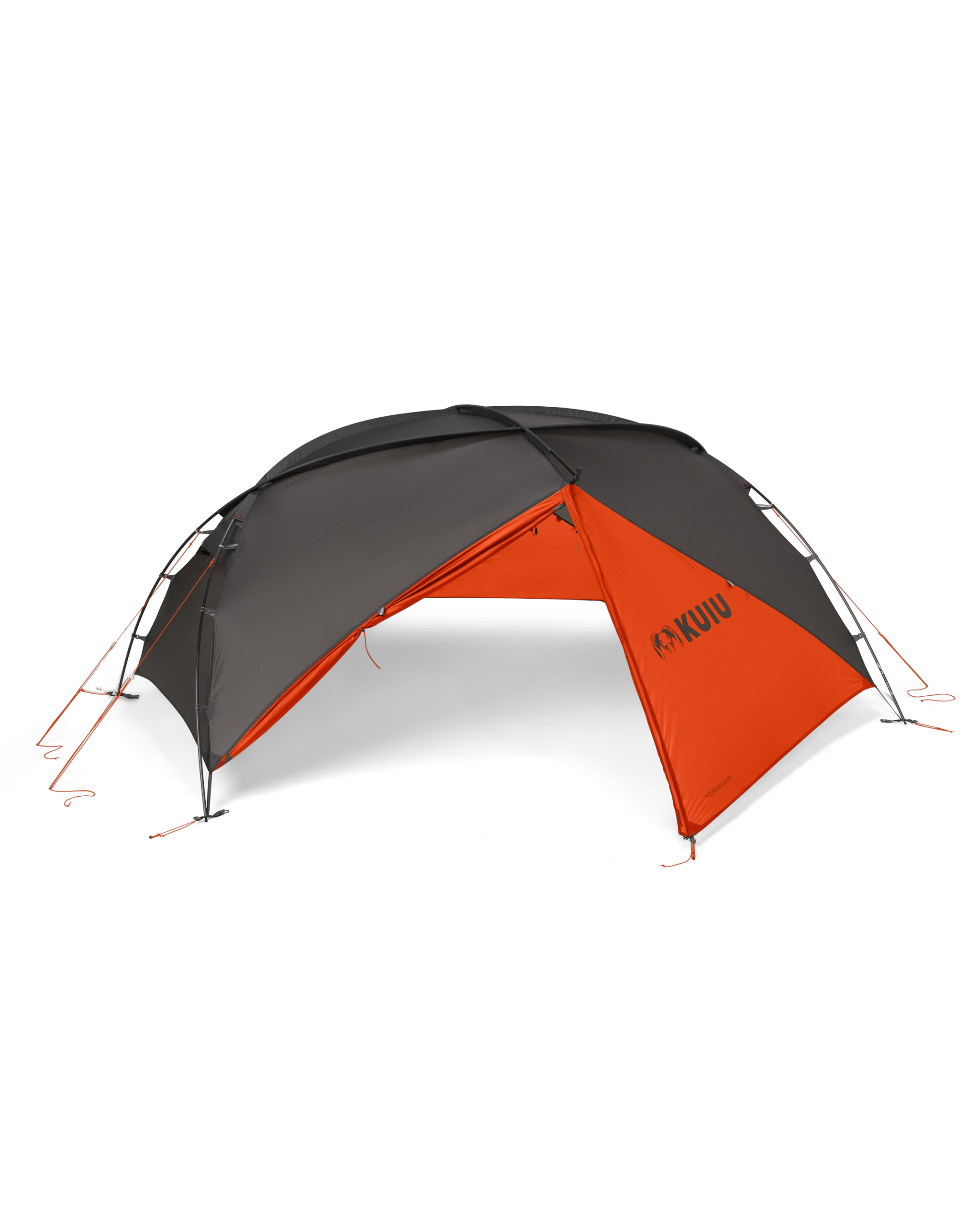 Mountain Star 2 Person Tent Set | Gunmetal-Orange - Image 7