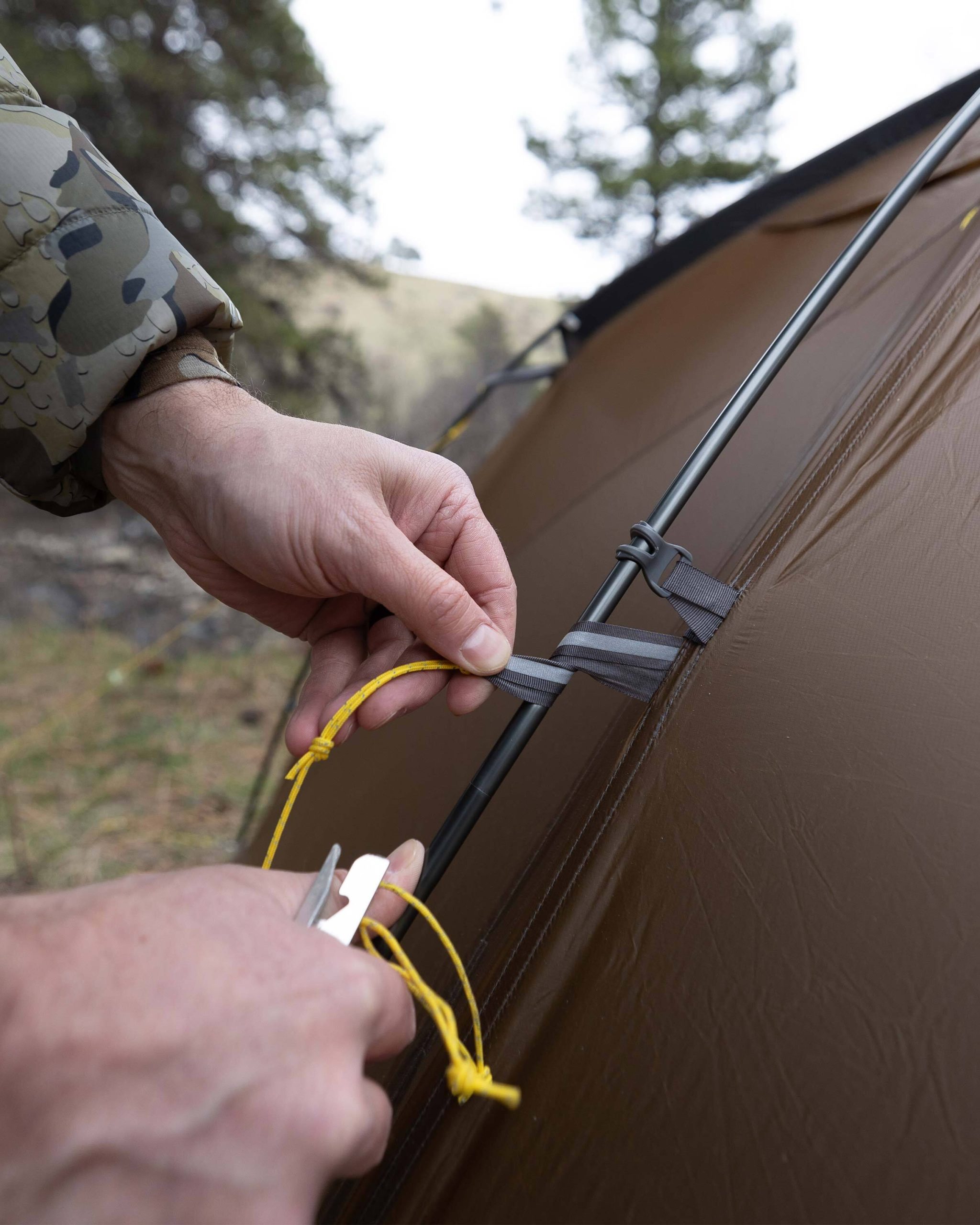 Mountain Star 3 Person Tent | Gunmetal-Camel - Image 11