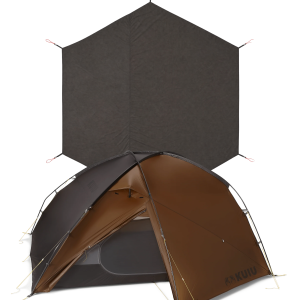 Mountain Star 3 Person Tent Set | Gunmetal-Camel