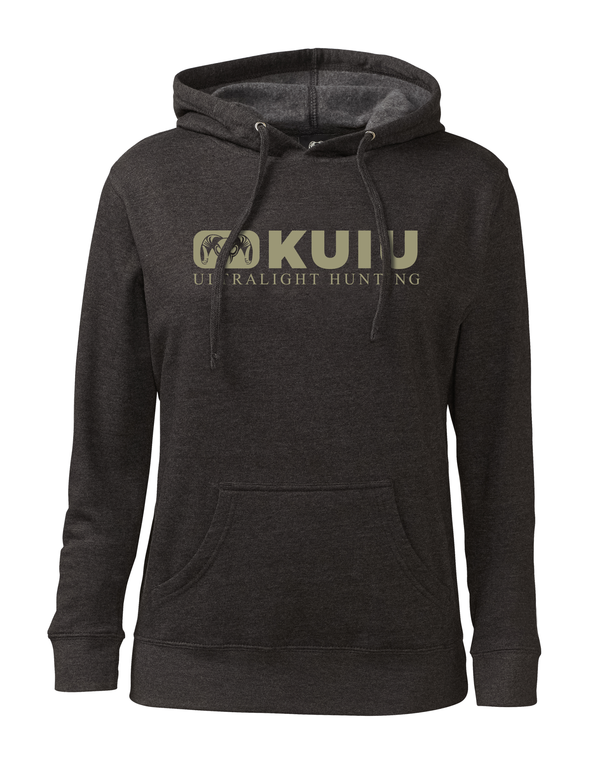 Women's Block Ram Hoodie | Charcoal