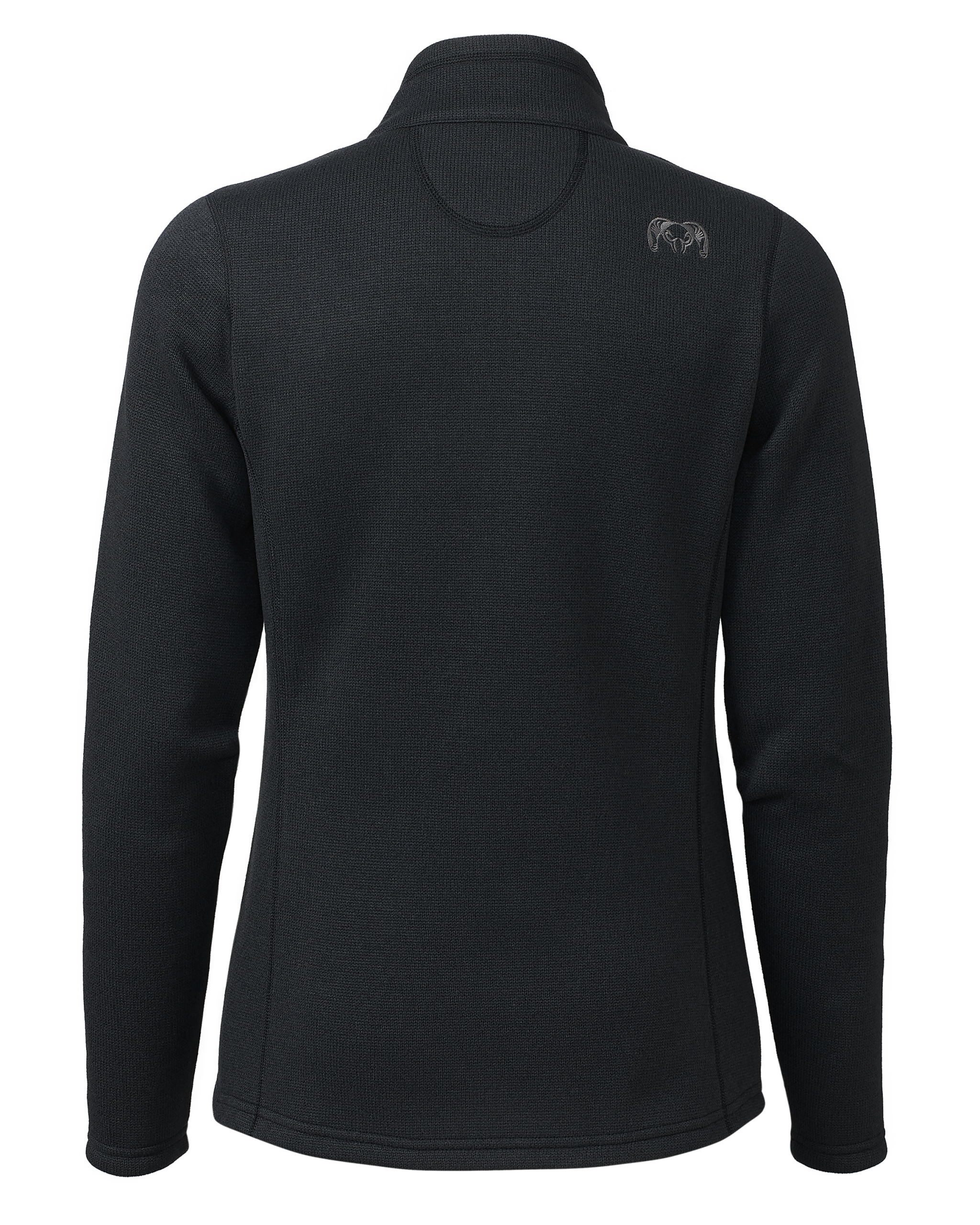 Women's Base Camp Full Zip Sweater | Black - Image 2