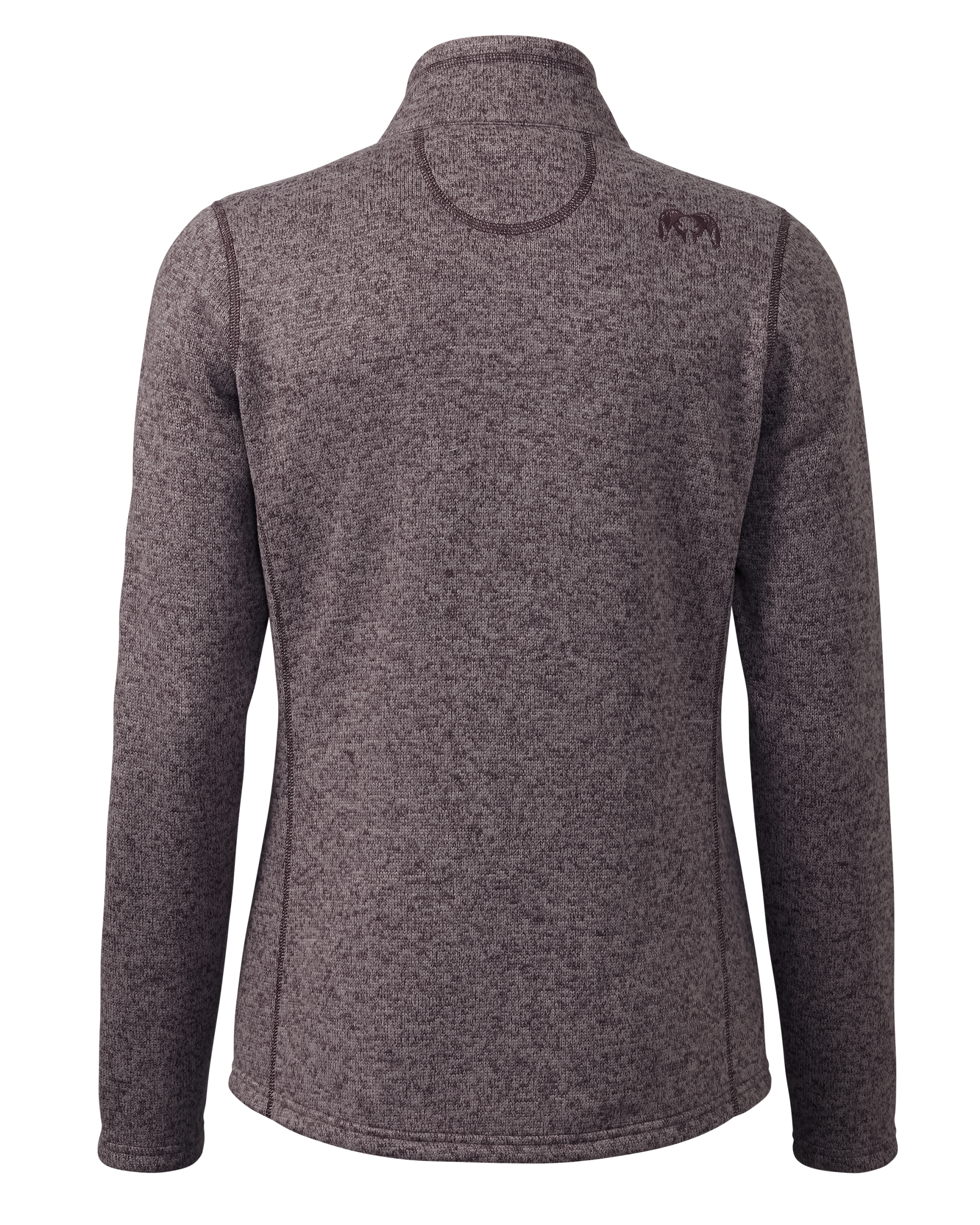 Women's Base Camp Full Zip Sweater | Dusk Heather - Image 2