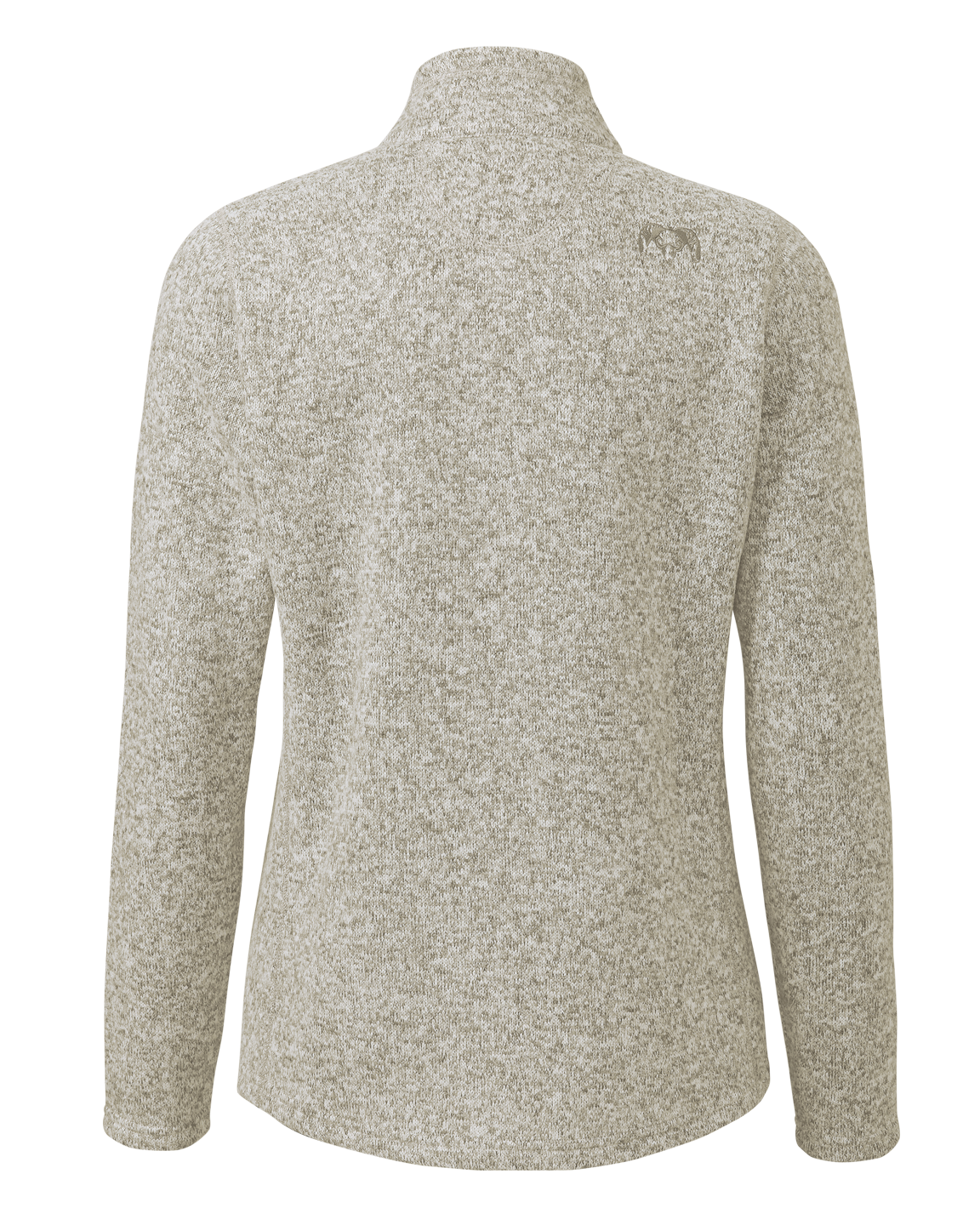 Women's Base Camp Pullover Sweater | Woodsmoke Heather - Image 2