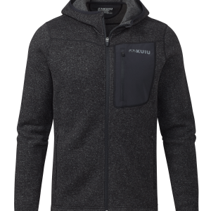 Base Camp Hooded Sweater | Heather Black