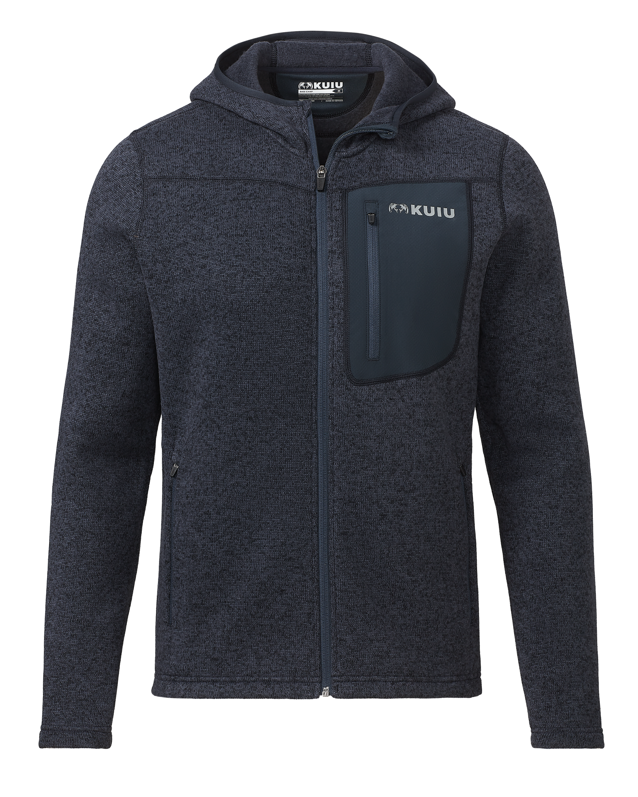 Base Camp Hooded Sweater | Steel Blue Heather