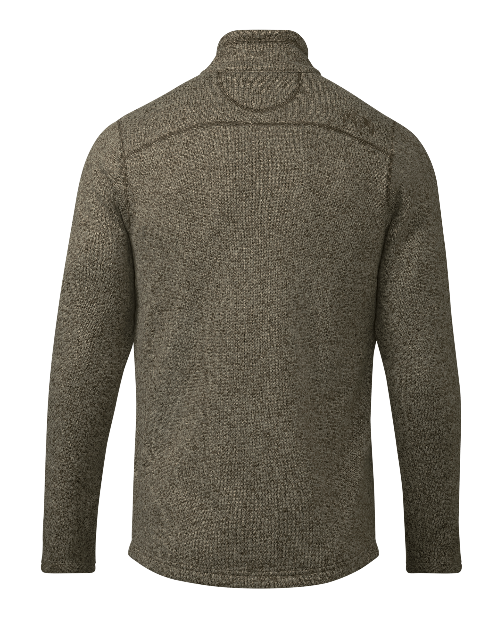Base Camp Full Zip Sweater | Ash Heather - Image 2