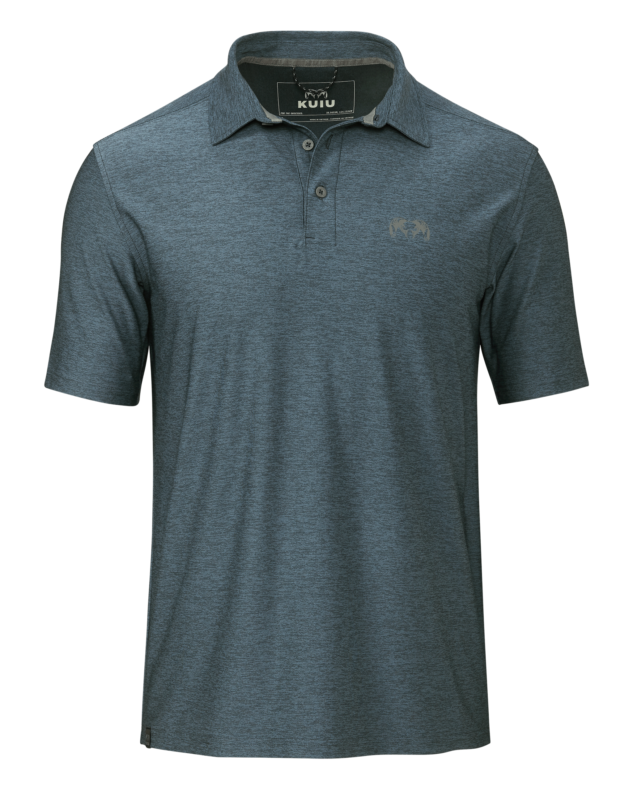 Outlet KUIU Performance Polo | Heather Navy
