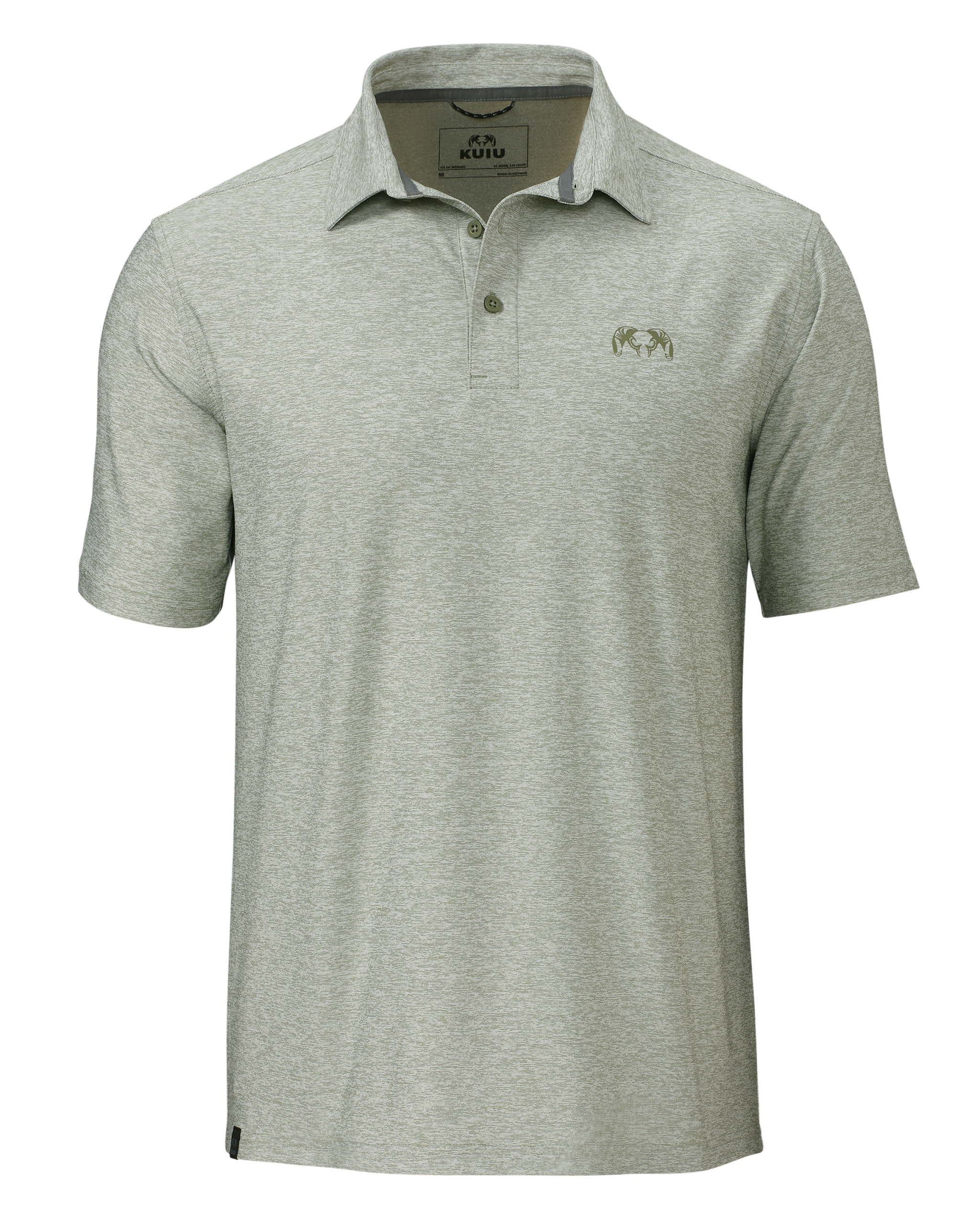 KUIU Performance Polo | Heather Buckbrush