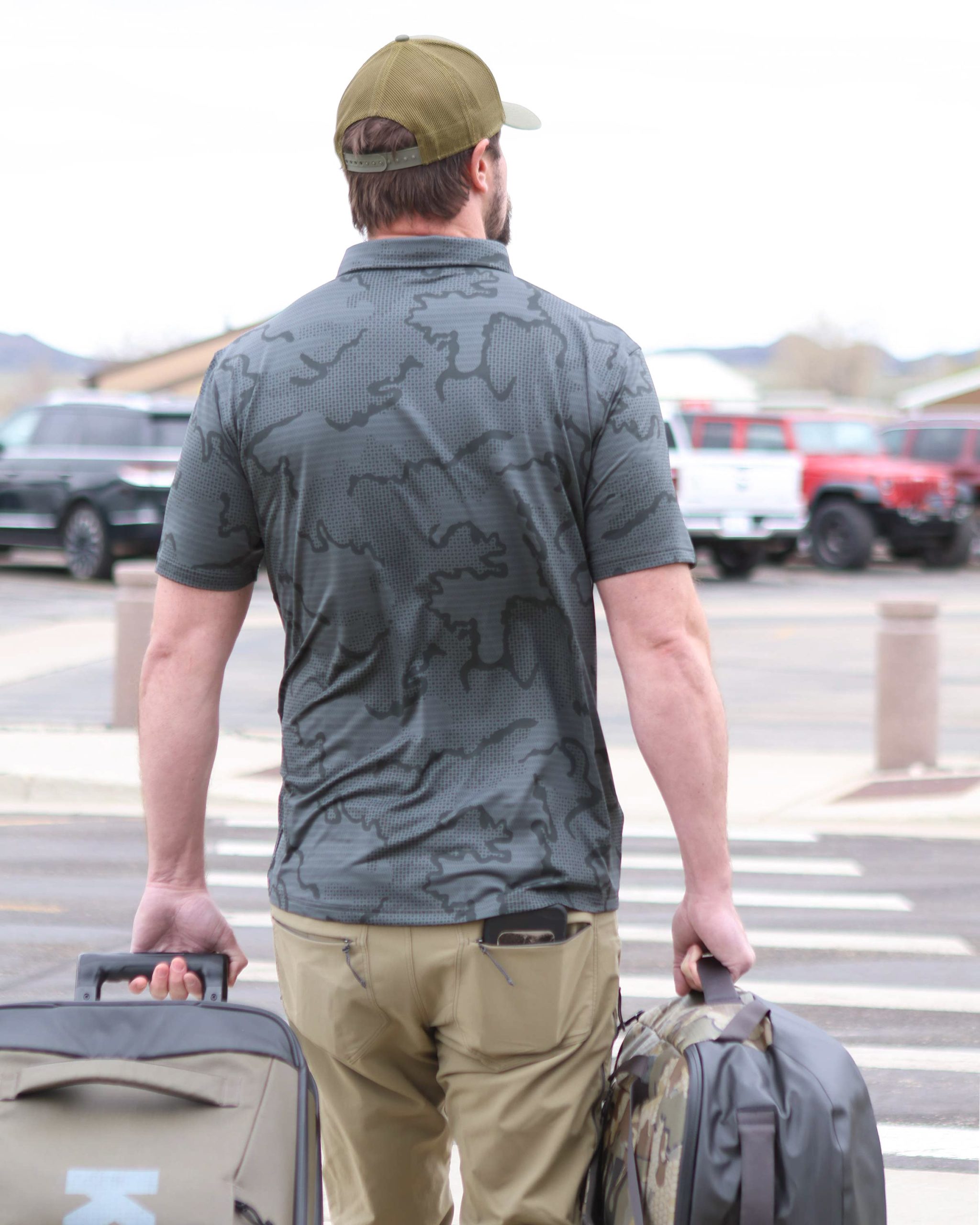 KUIU Performance Polo | Dark Sage Tonal - Image 4