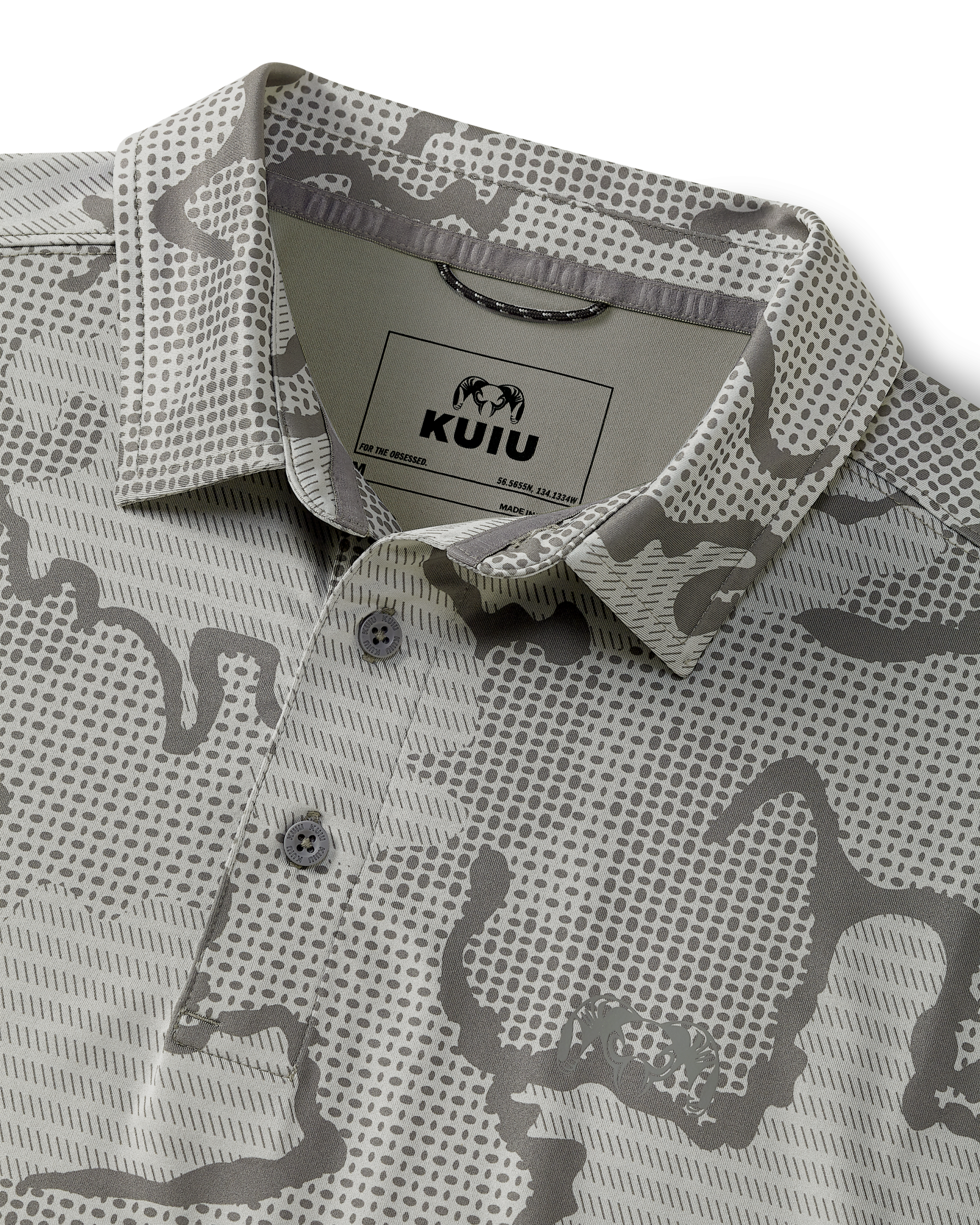 KUIU Performance Polo | Stone Tonal - Image 2