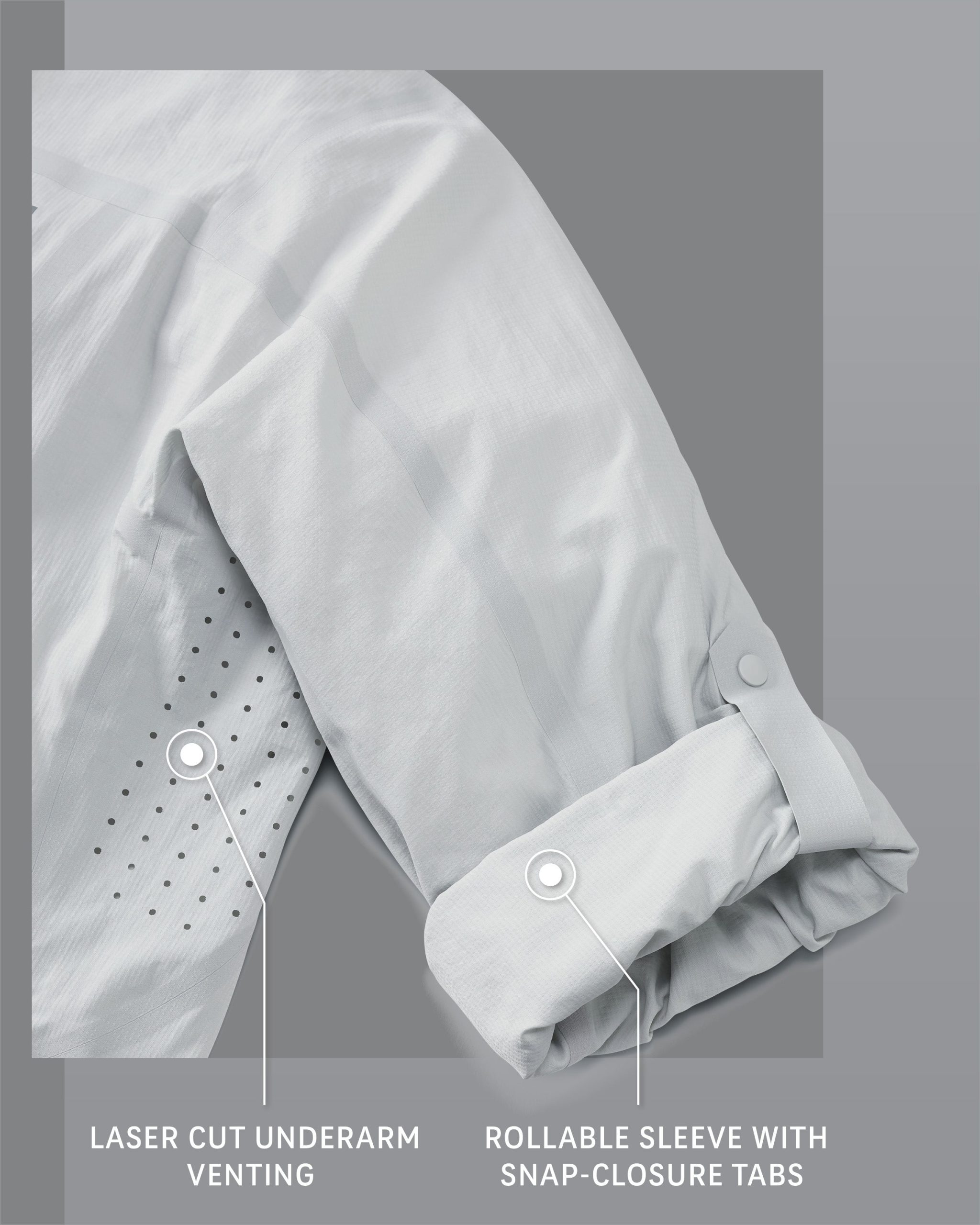 Outlet Salton LS Shirt | Lunar - Image 3