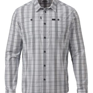 Borrego LS Shirt | Granite Plaid