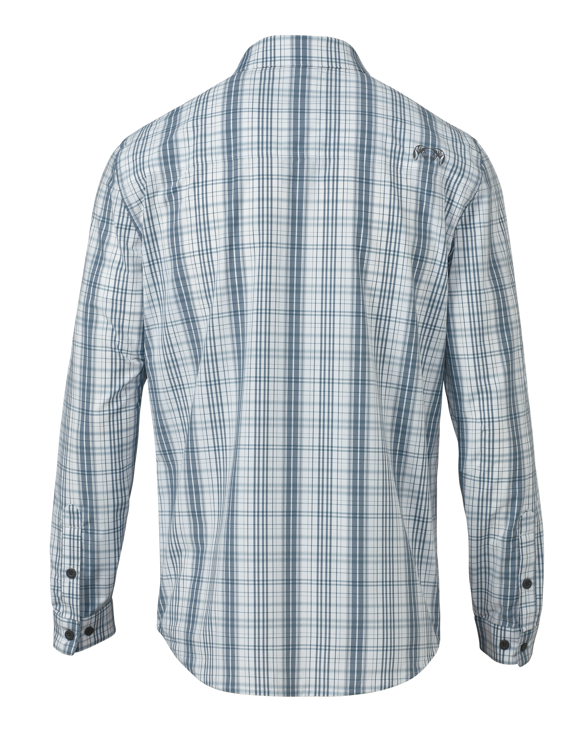 Borrego LS Shirt | Gravel Plaid - Image 2