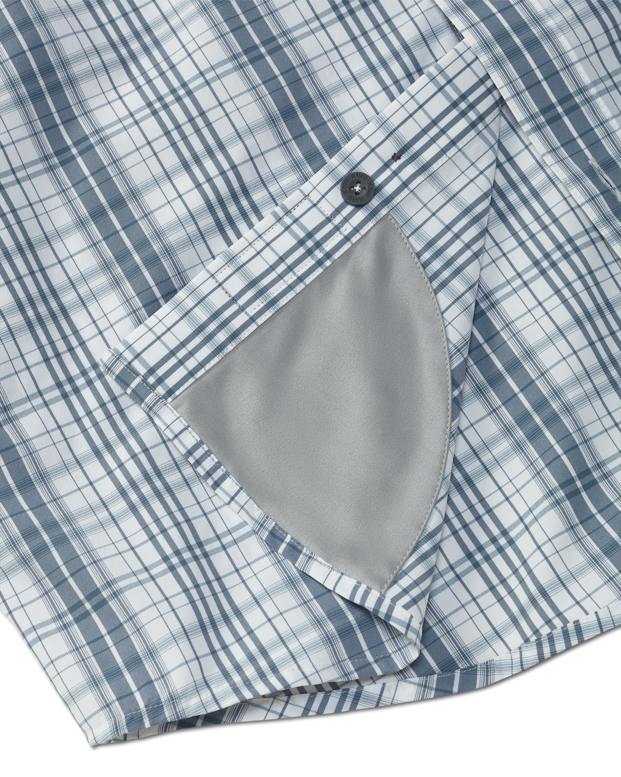 Borrego LS Shirt | Gravel Plaid - Image 5