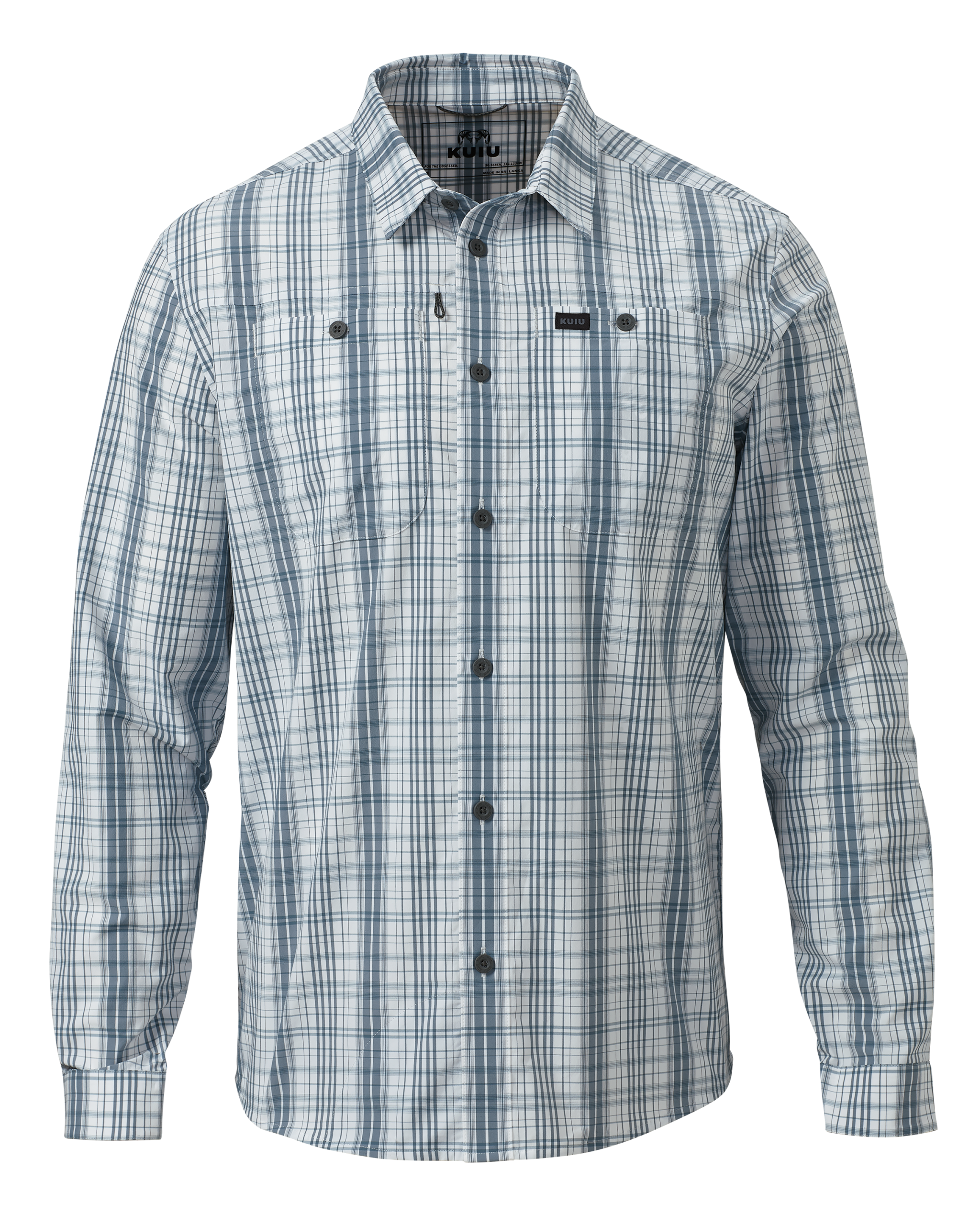 Borrego LS Shirt | Gravel Plaid