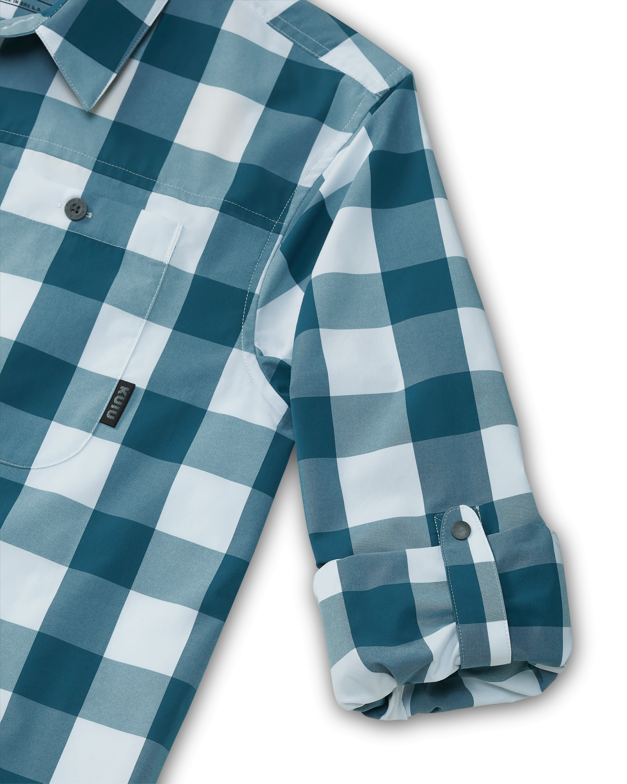 Borrego LS Shirt | Lake Plaid - Image 4