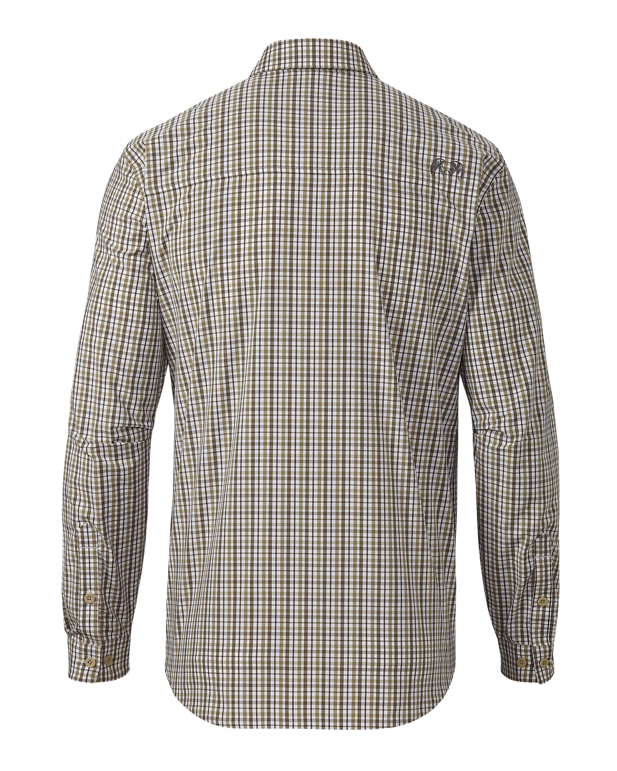 Borrego LS Shirt | Mini Cross Check Valo Plaid - Image 2