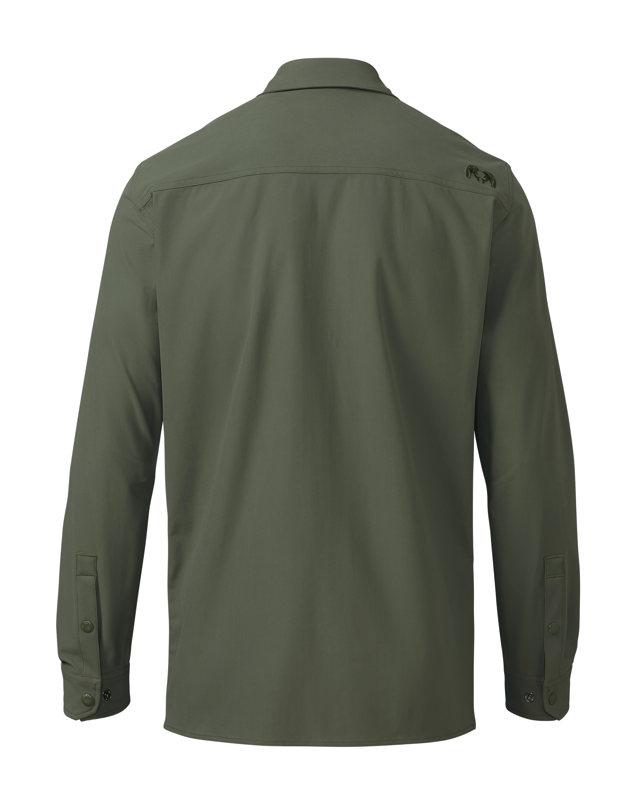 Outlet Tour Shirt Jacket | Dark Sage - Image 3