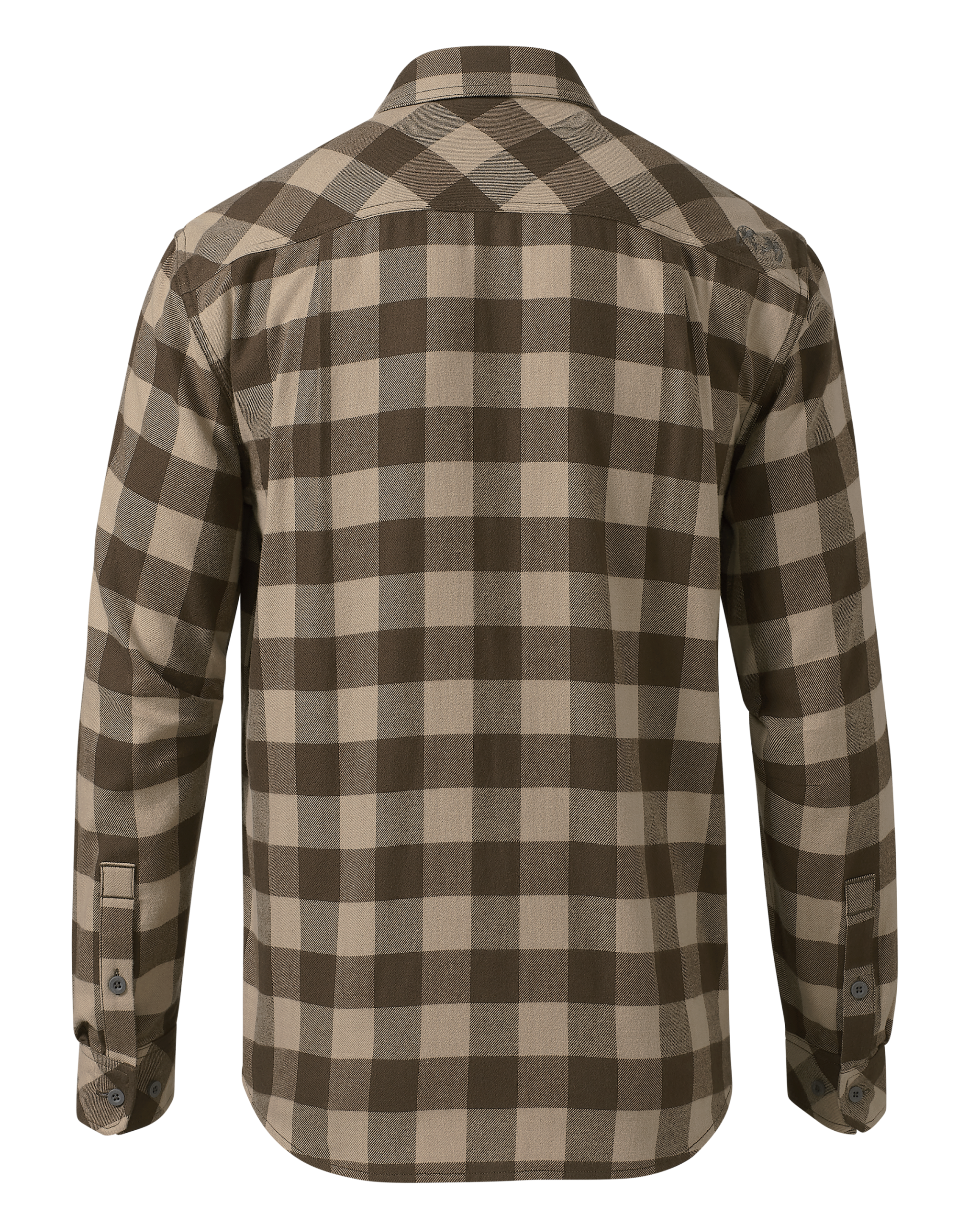 Outlet Field Flannel Shirt | Brown Buffalo Check - Image 2