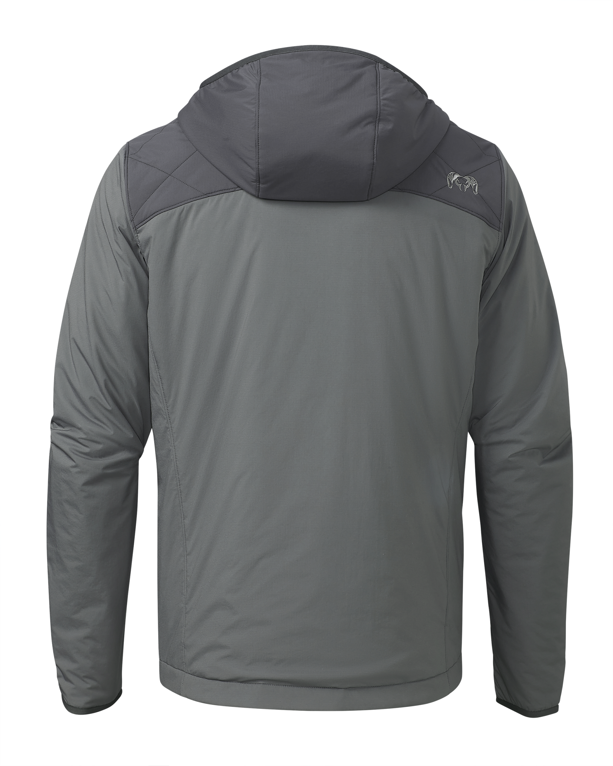 Transit Packable Hooded Jacket | Gunmetal/Stone - Image 2