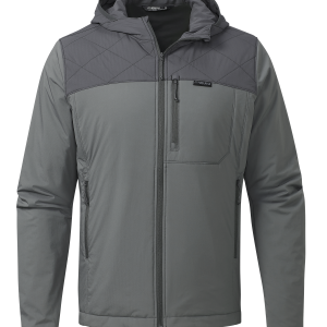 Transit Packable Hooded Jacket | Gunmetal/Stone