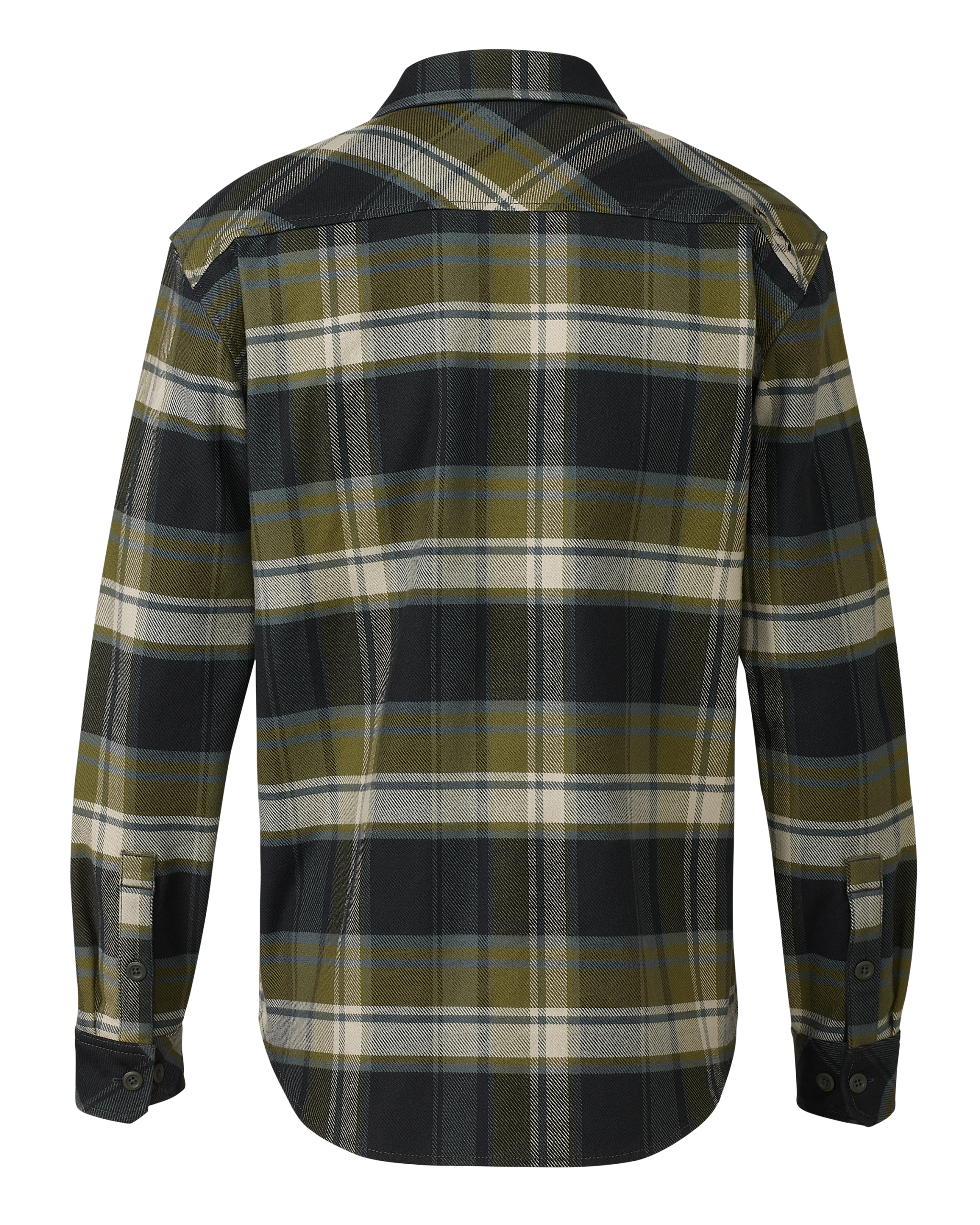Flannel Heavyweight Shirt | Verde Check Plaid - Image 2