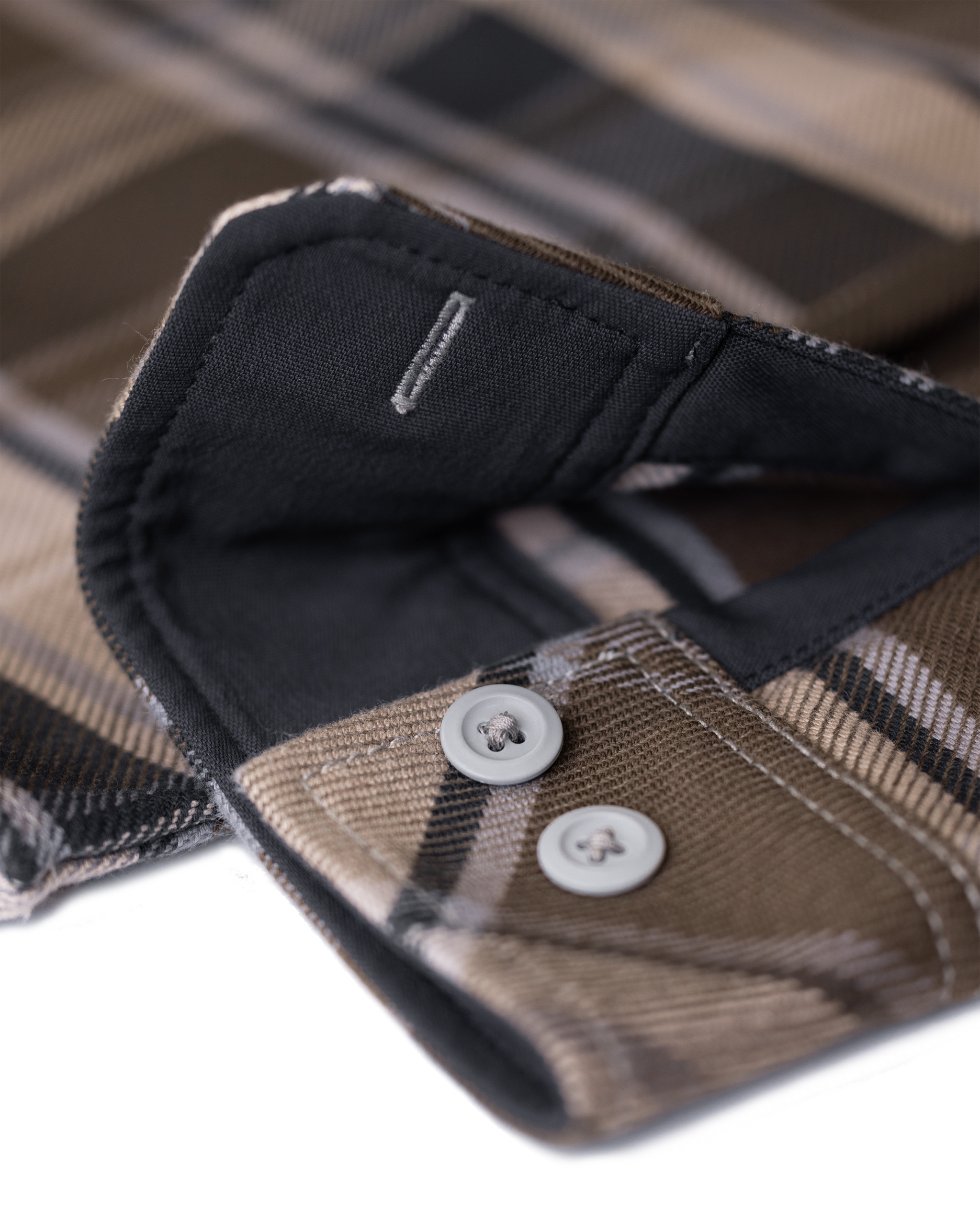 Flannel Heavyweight Shirt | Vias Check Plaid - Image 6