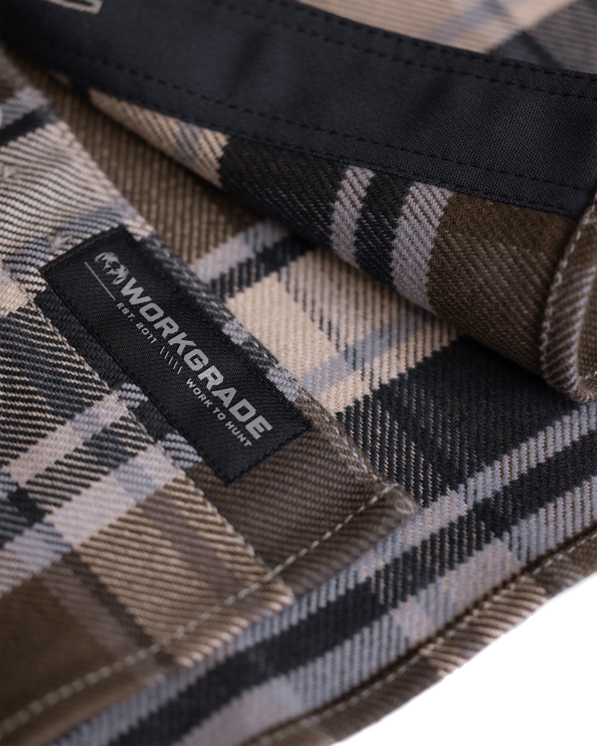 Flannel Heavyweight Shirt | Vias Check Plaid - Image 4