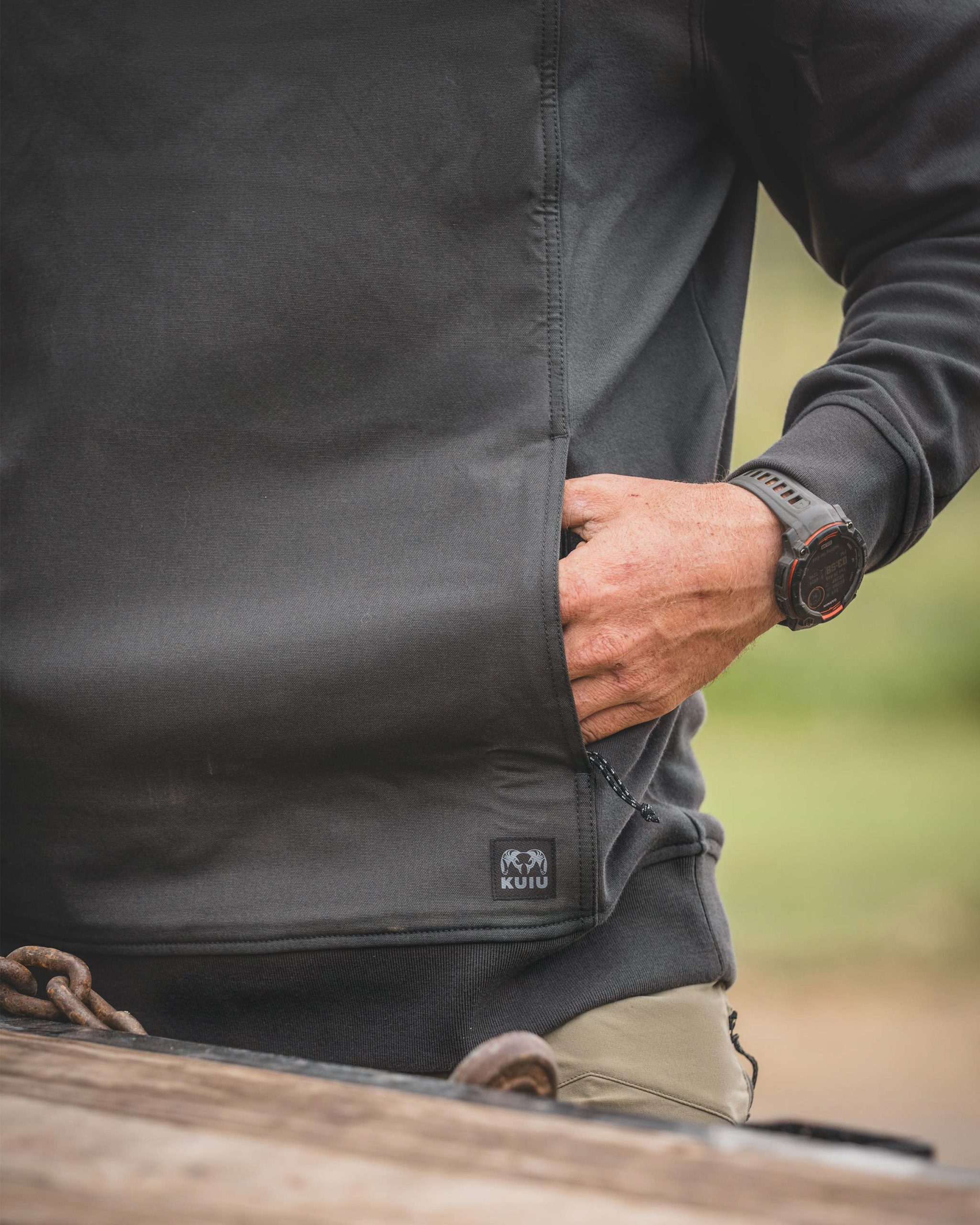 Workgrade Utility Hoodie | Asphalt - Image 8