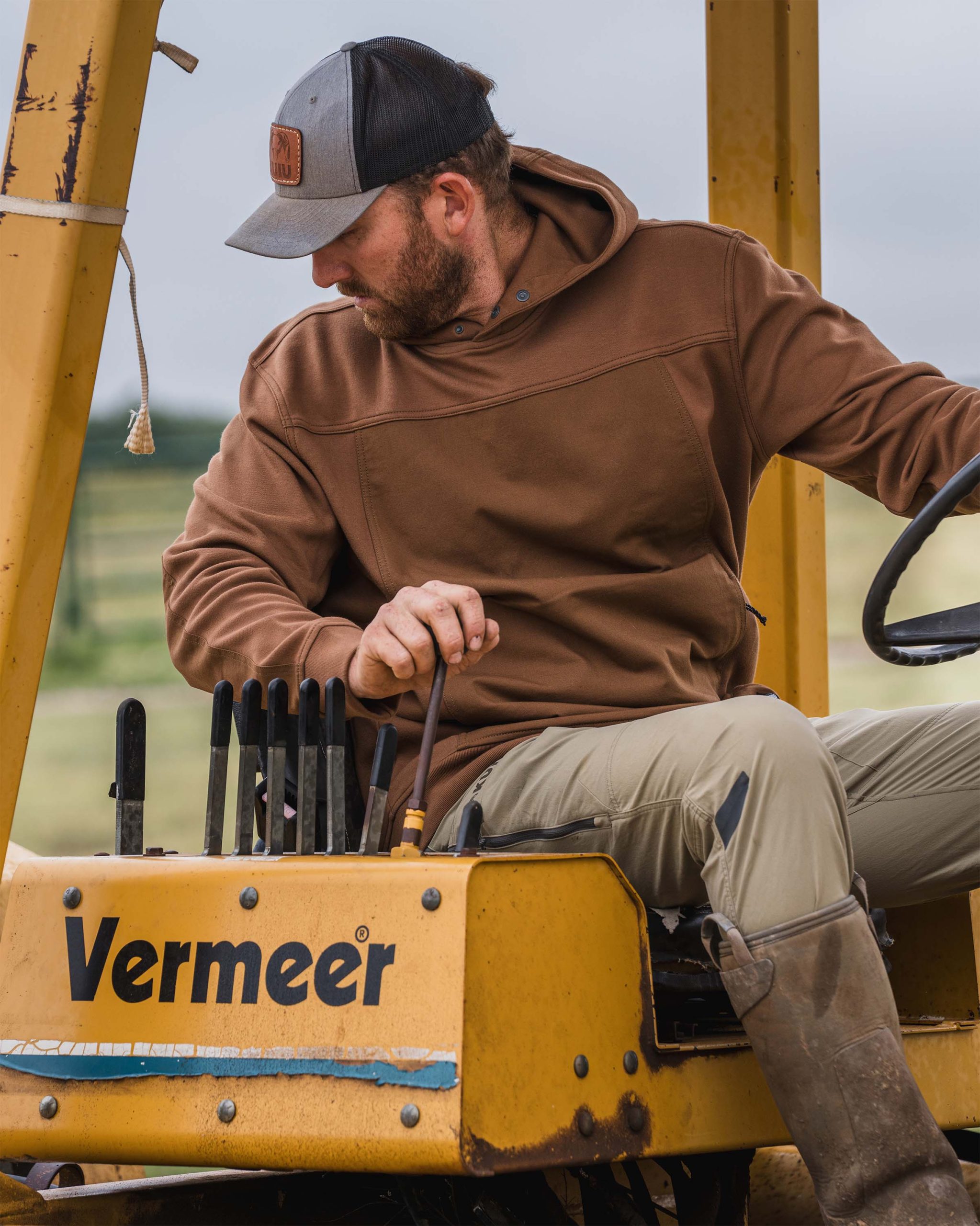 Workgrade Utility Hoodie | Saddle - Image 7