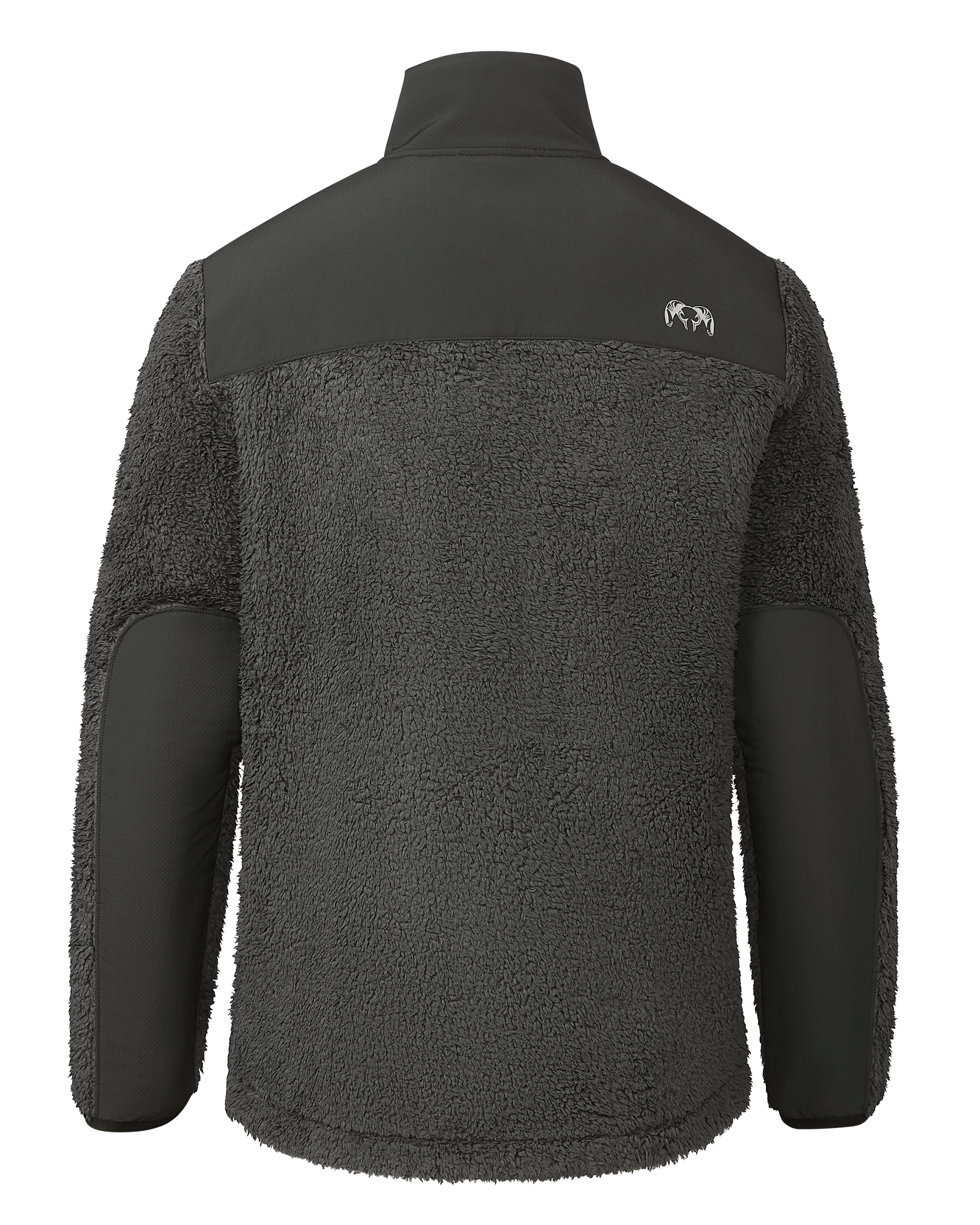 Sherpa Fleece Zip Pullover | Asphalt - Image 2