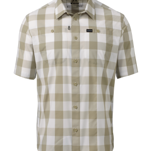 Borrego SS Shirt | Sand Plaid