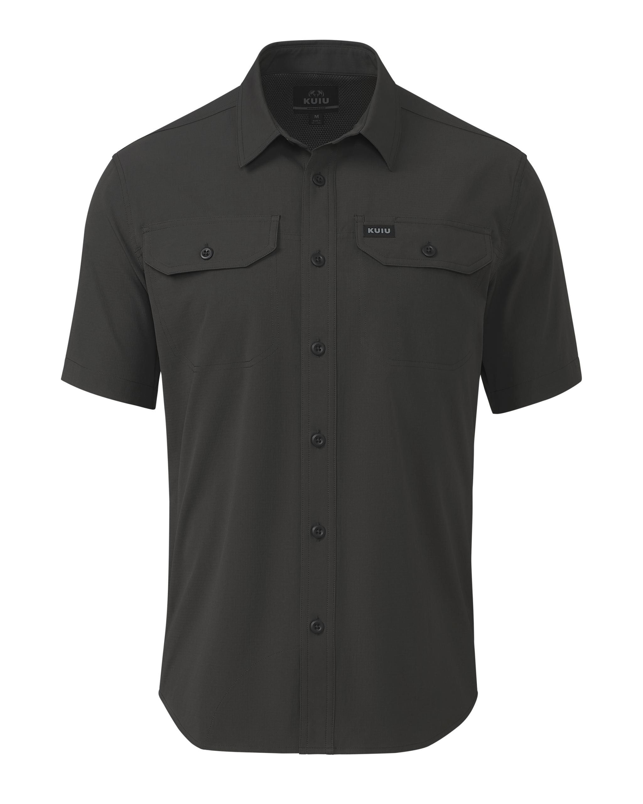 Gauge SS Work Shirt | Asphalt