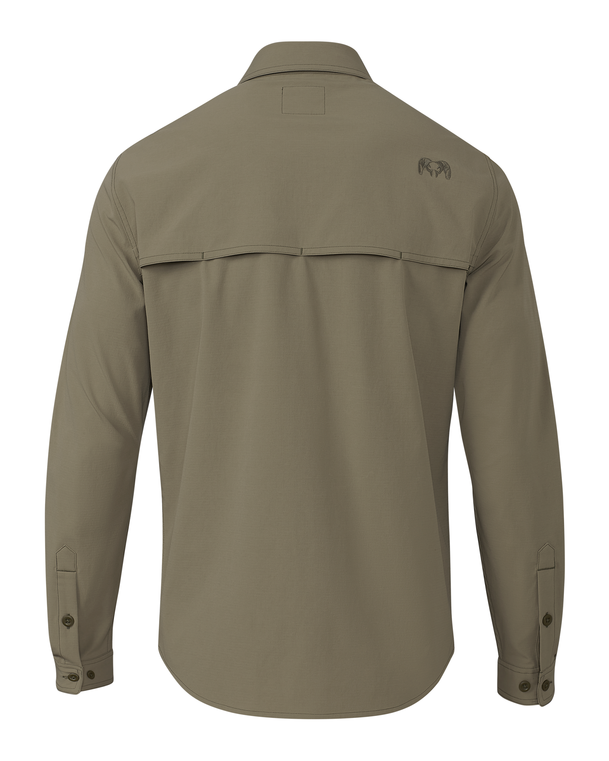 Gauge LS Work Shirt | Khaki - Image 2