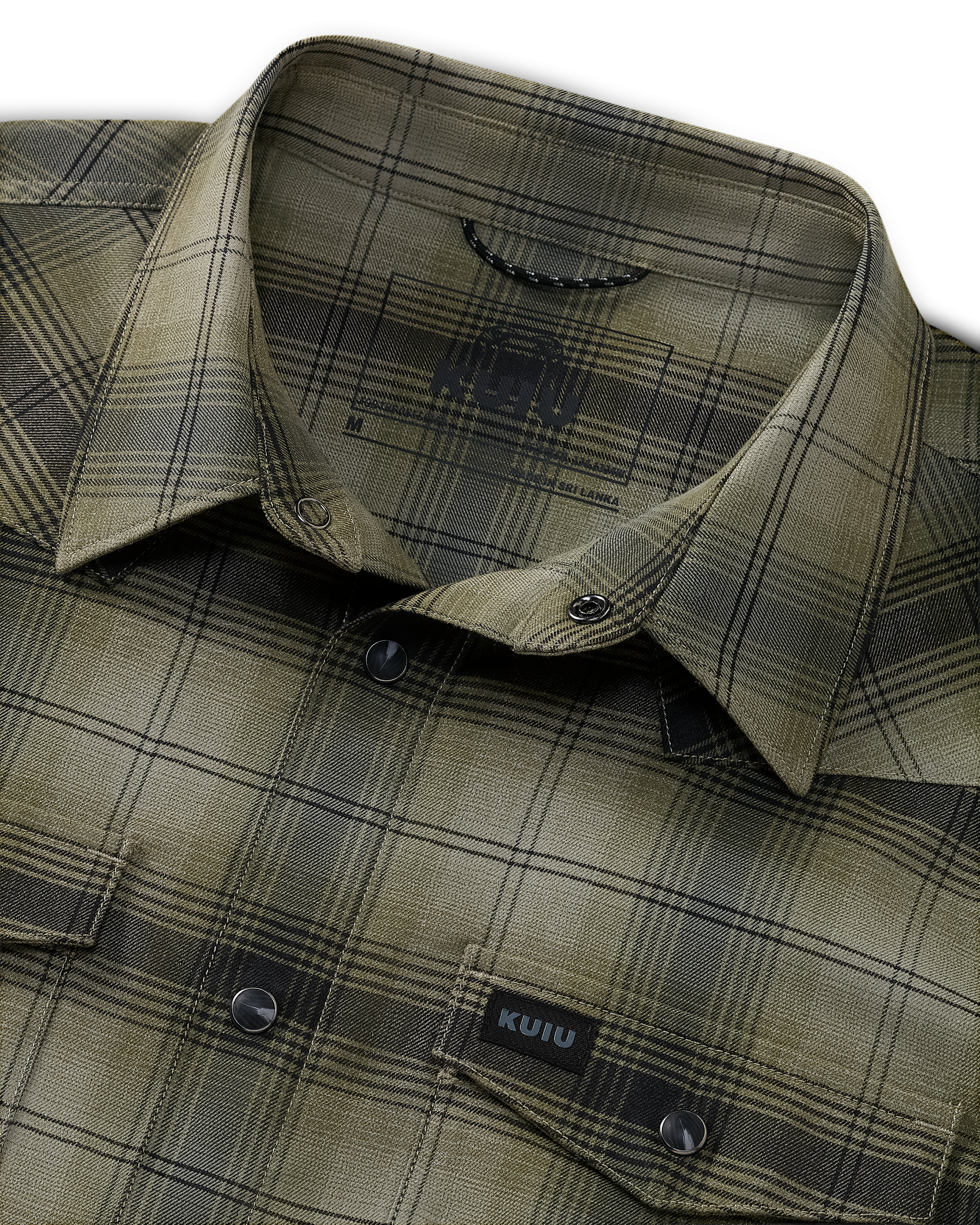 Laredo LS Shirt | Verde Ombre Plaid - Image 3