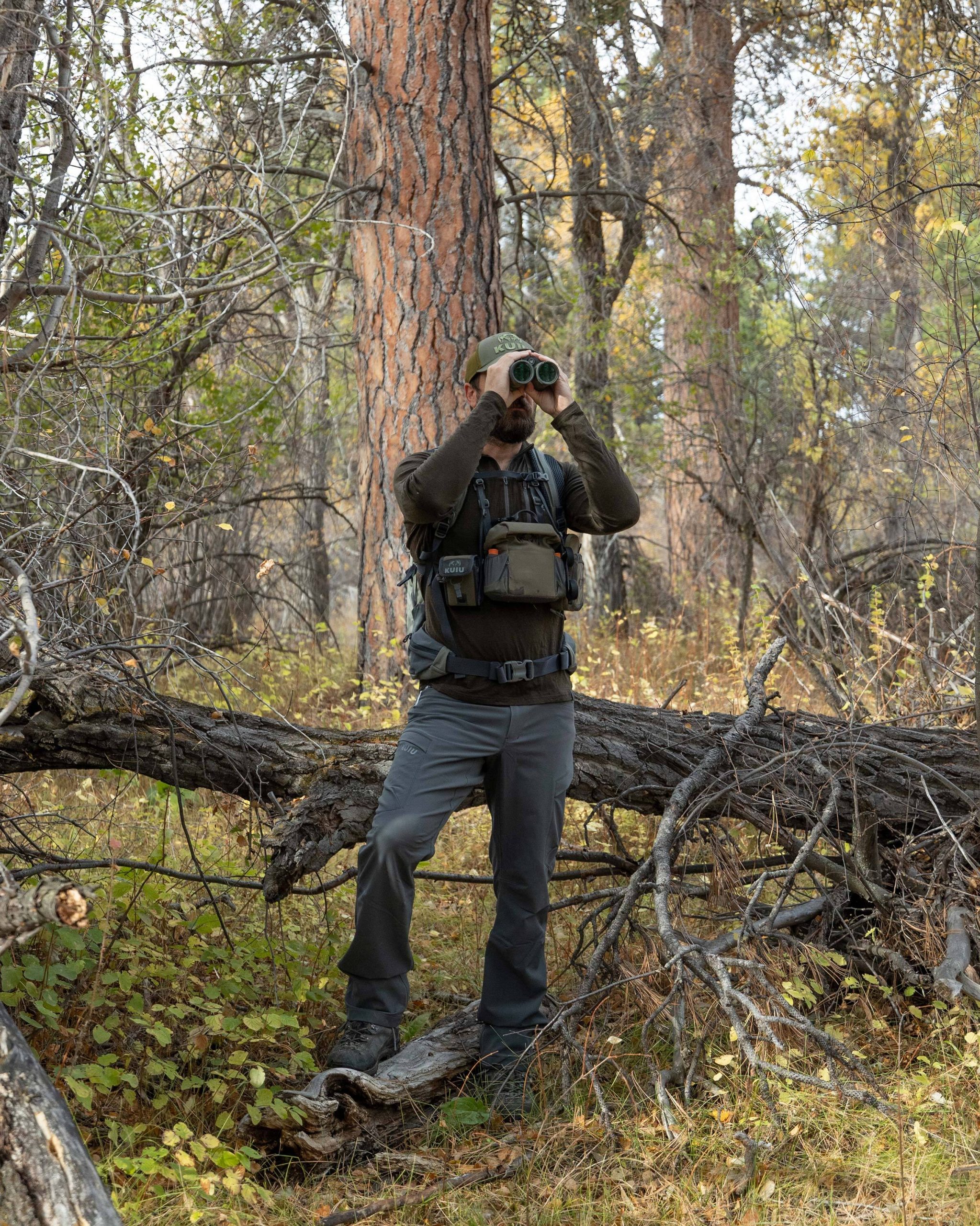ULTRA Merino 145 Zip-T Hunting Shirt | Gunmetal - Image 3