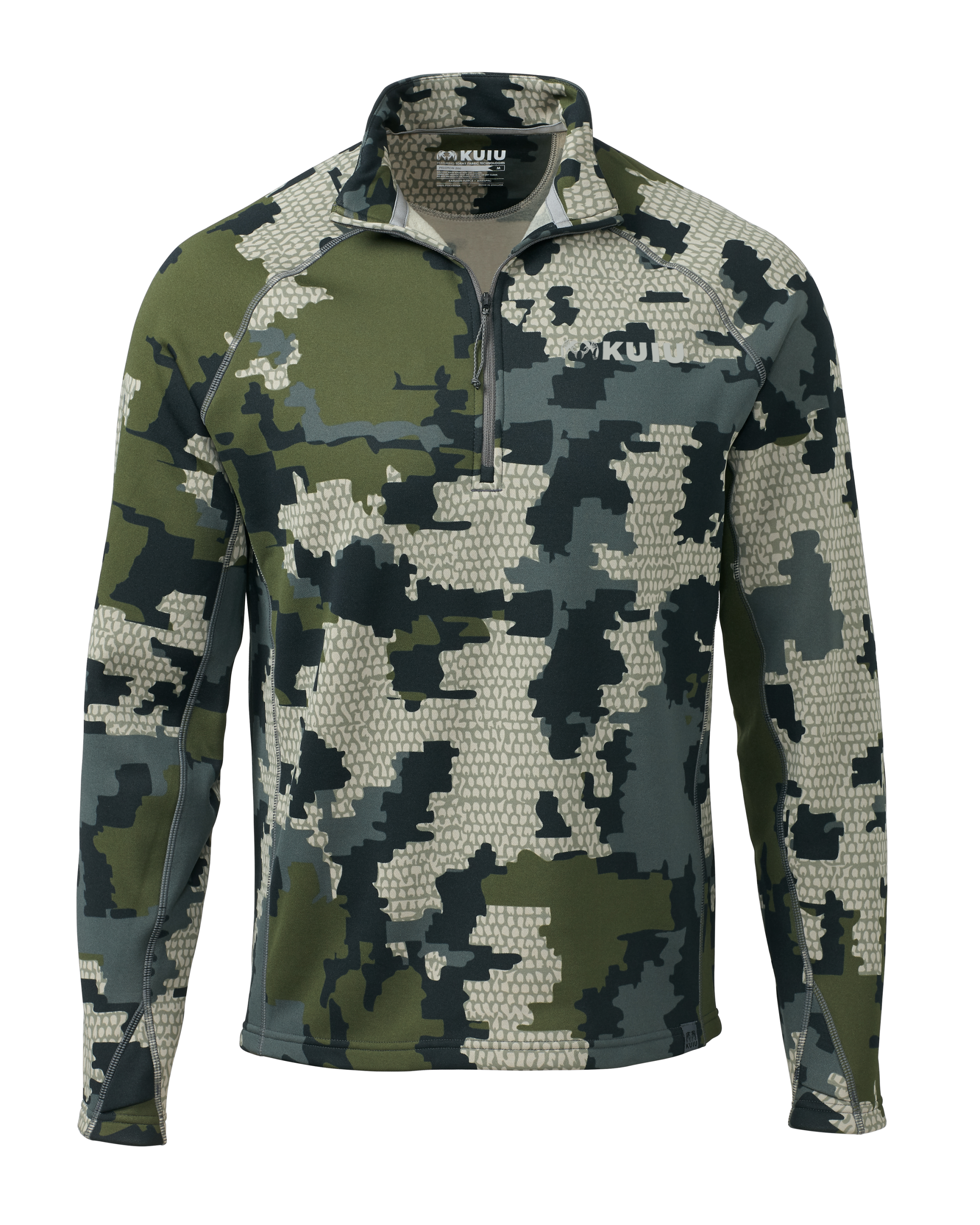 Peloton 200 Zip-T | Verde