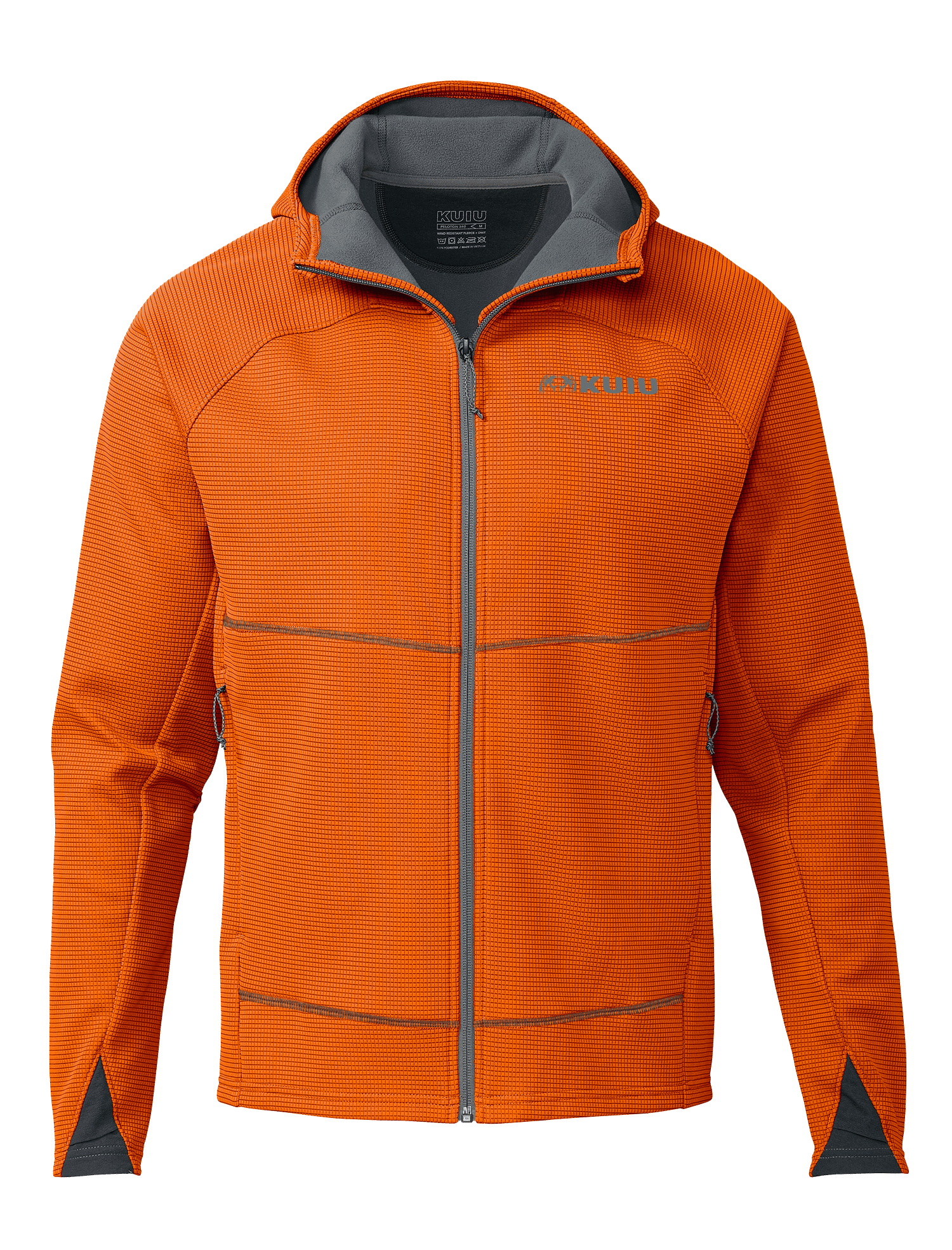 Peloton 240 Full Zip Hoodie | Blaze Orange