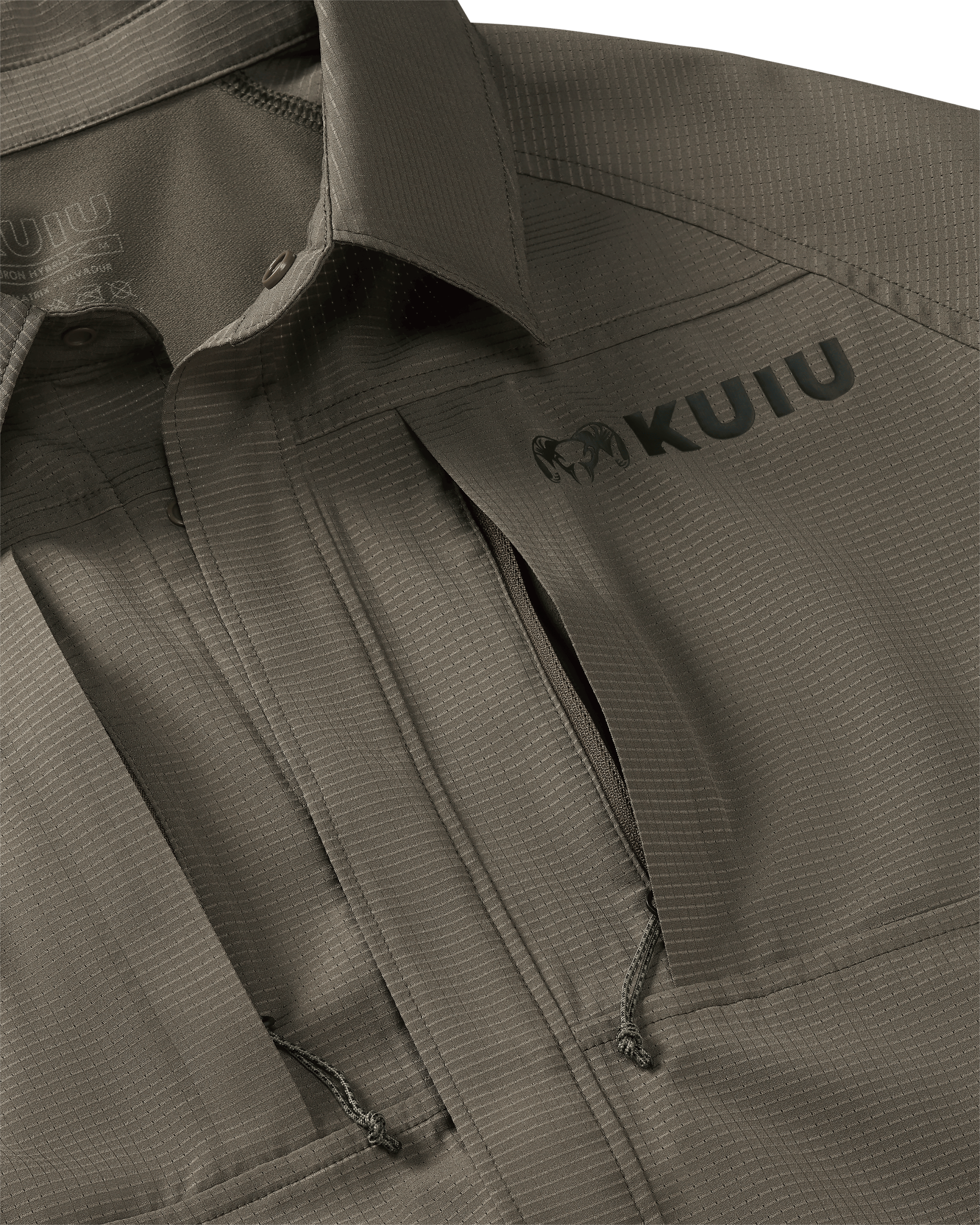 Tiburon Hybrid Snap Shirt | Ash - Image 3