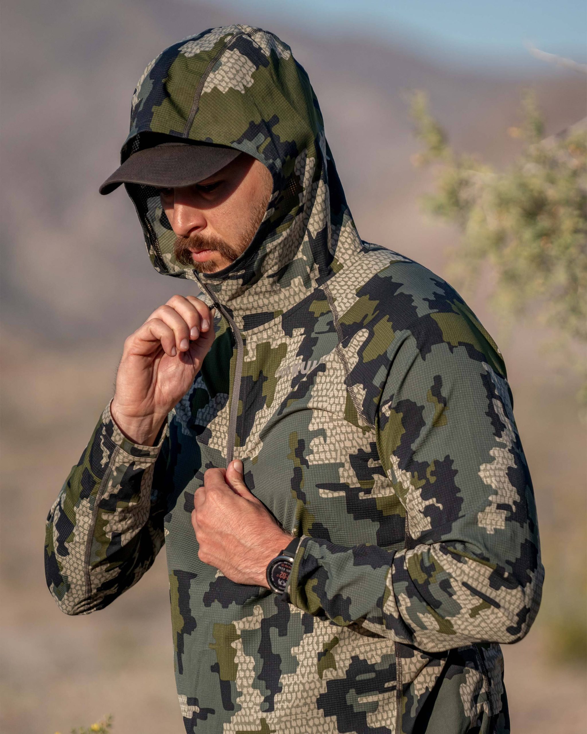 Tiburon Hybrid Hoodie | Verde - Image 14