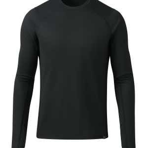 Vital S3 Long Sleeve Crew | Black