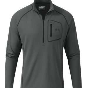 PRO Merino 200 Zip-T | Gunmetal