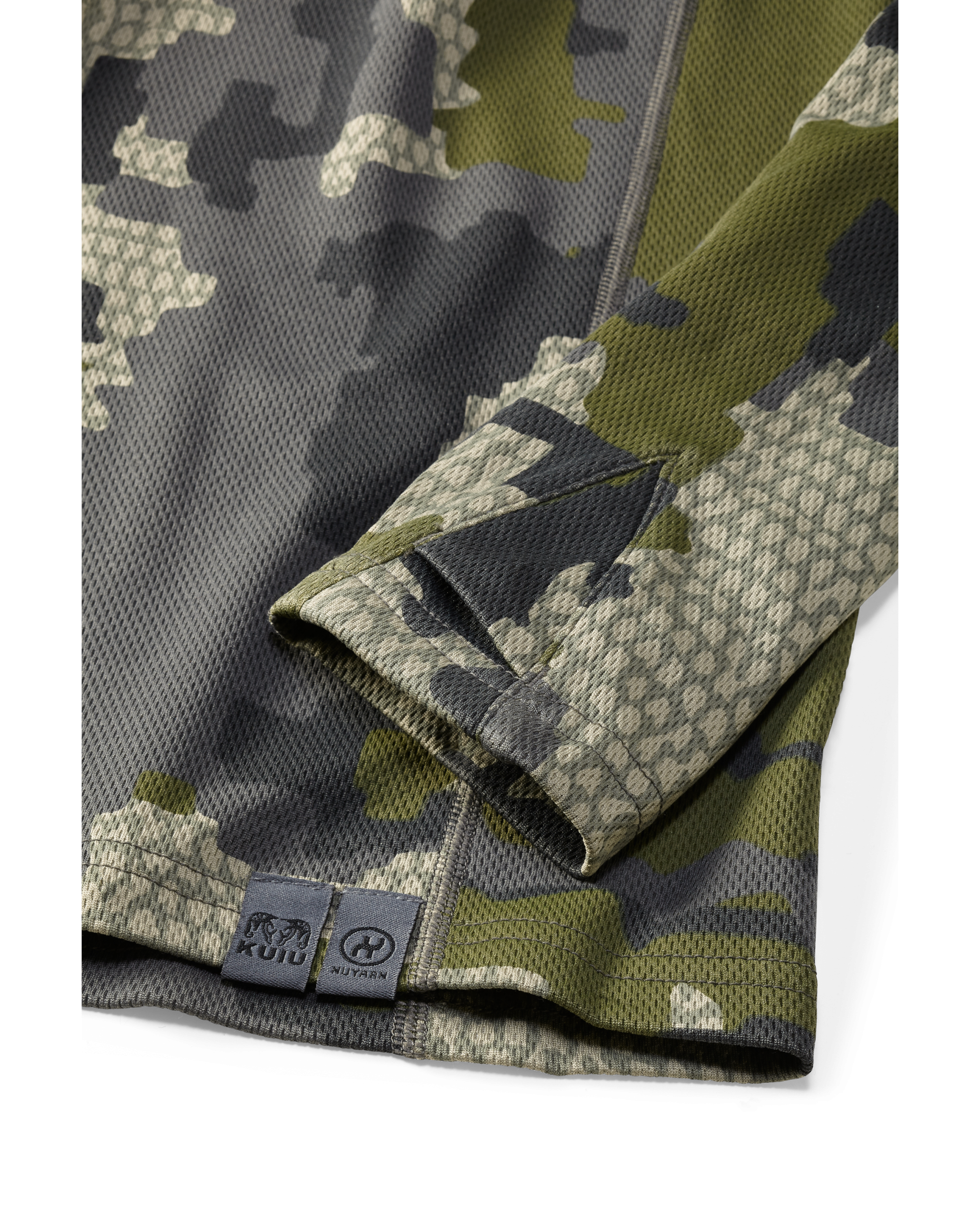PRO Merino 200 Zip-T Hoodie | Verde - Image 3