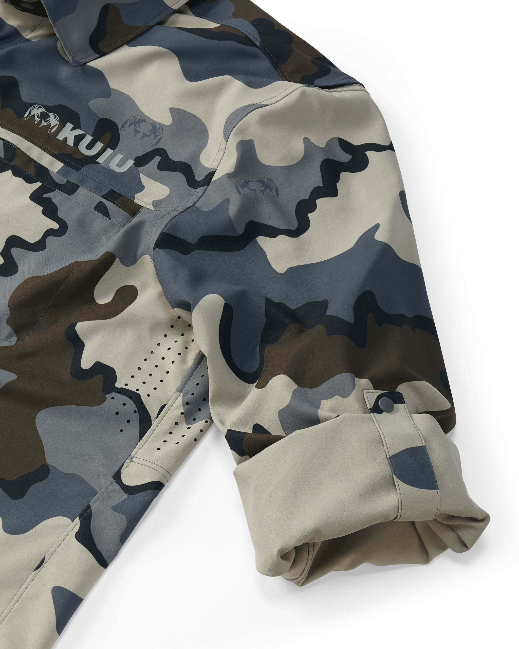 Outlet Mesa Vented LS Snap Shirt | Vias - Image 6