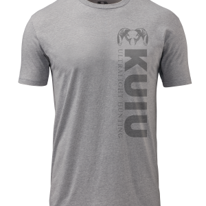 KUIU Solid Vertical T-Shirt | Heather Grey