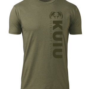 KUIU Solid Vertical T-Shirt | Military Green