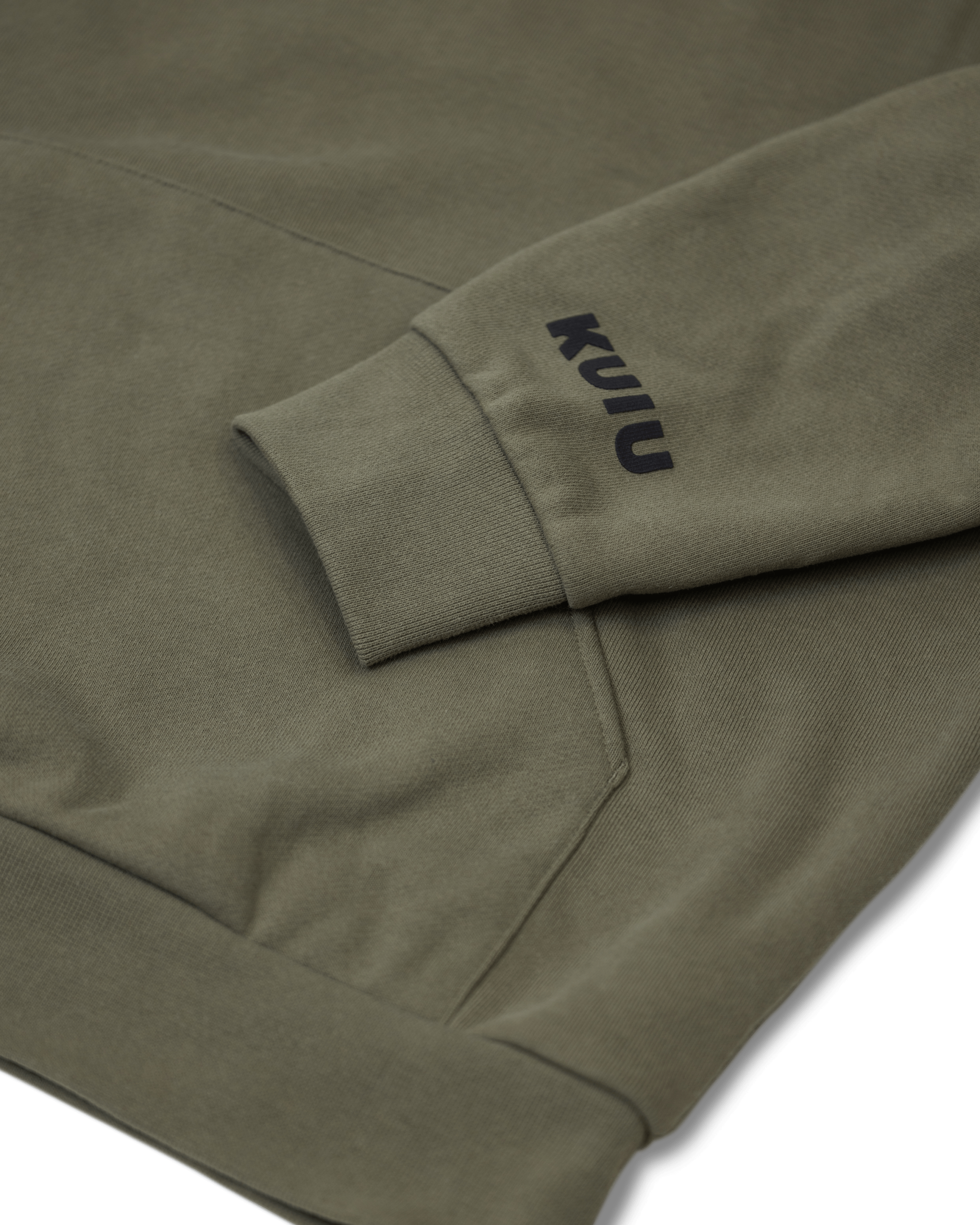 Workgrade Heavyweight Hoodie | Olive - Image 3